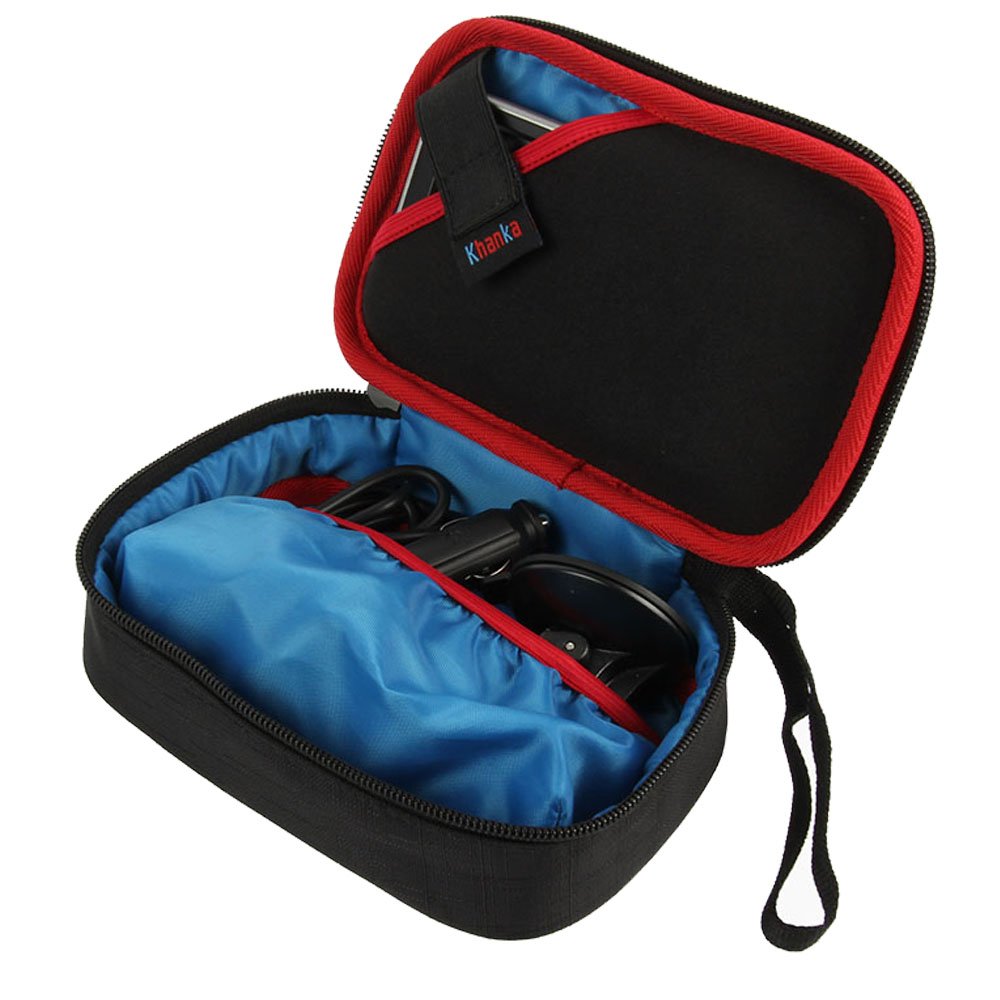 Khanka Hard Travel Case Replacement for Garmin Nuvi 57LM GPS Navigator System with Spoken,5 inch Display