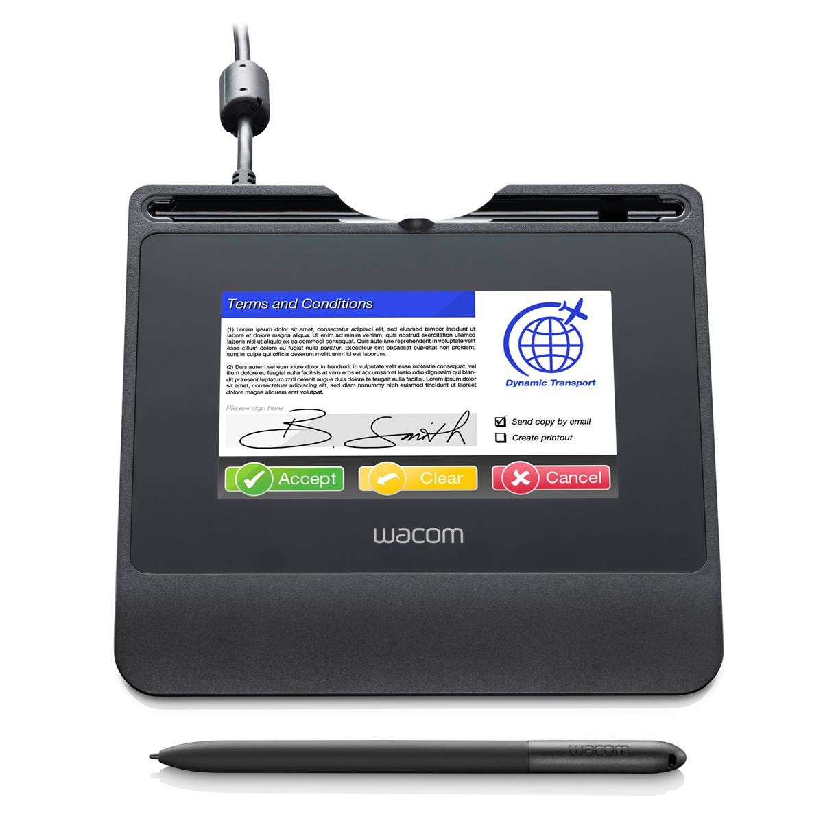 Wacom Stu 540 5 Color Signature Pad