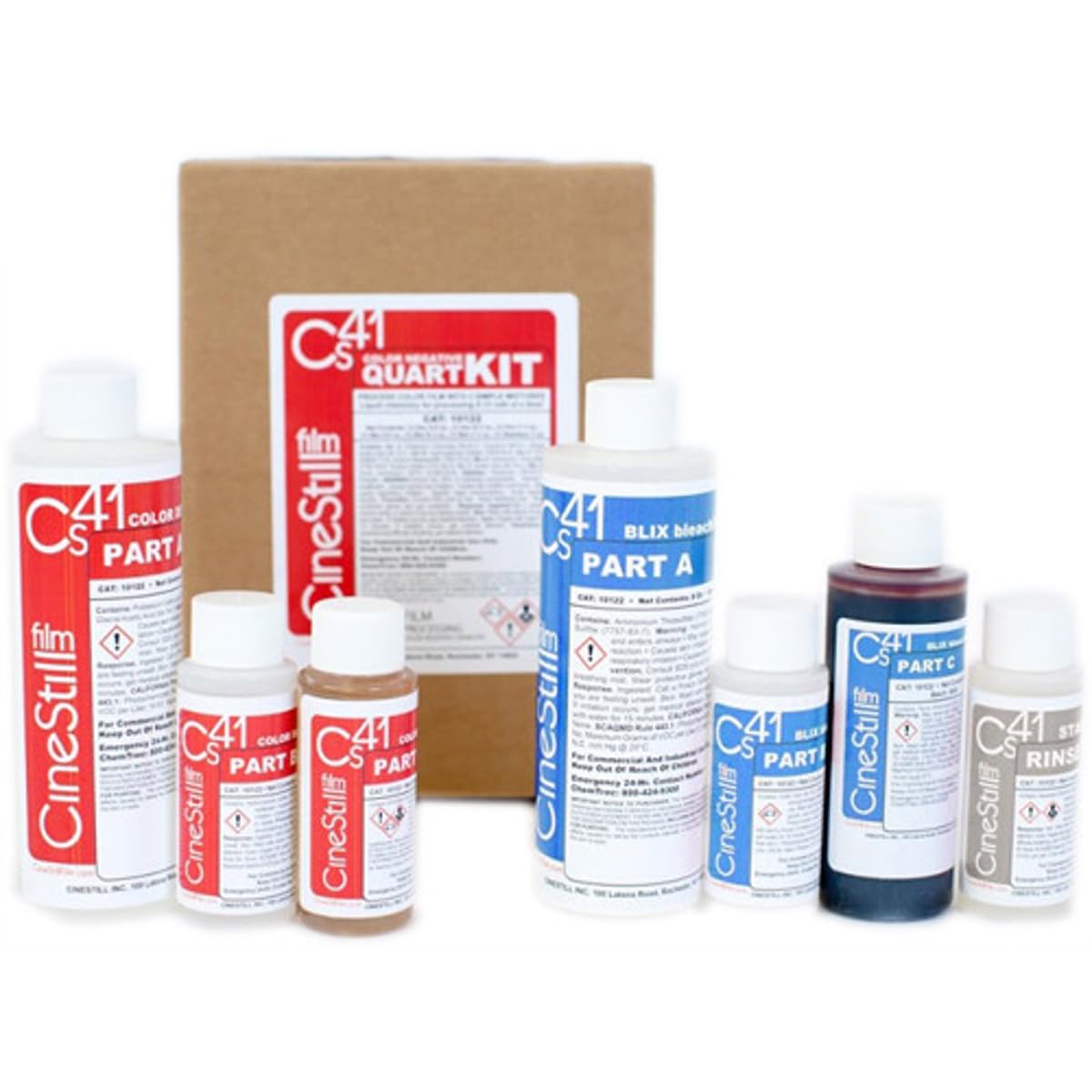 Cinestill Cs41 Liquid Developing Quart Kit For Processing C-41 Color Negative Film