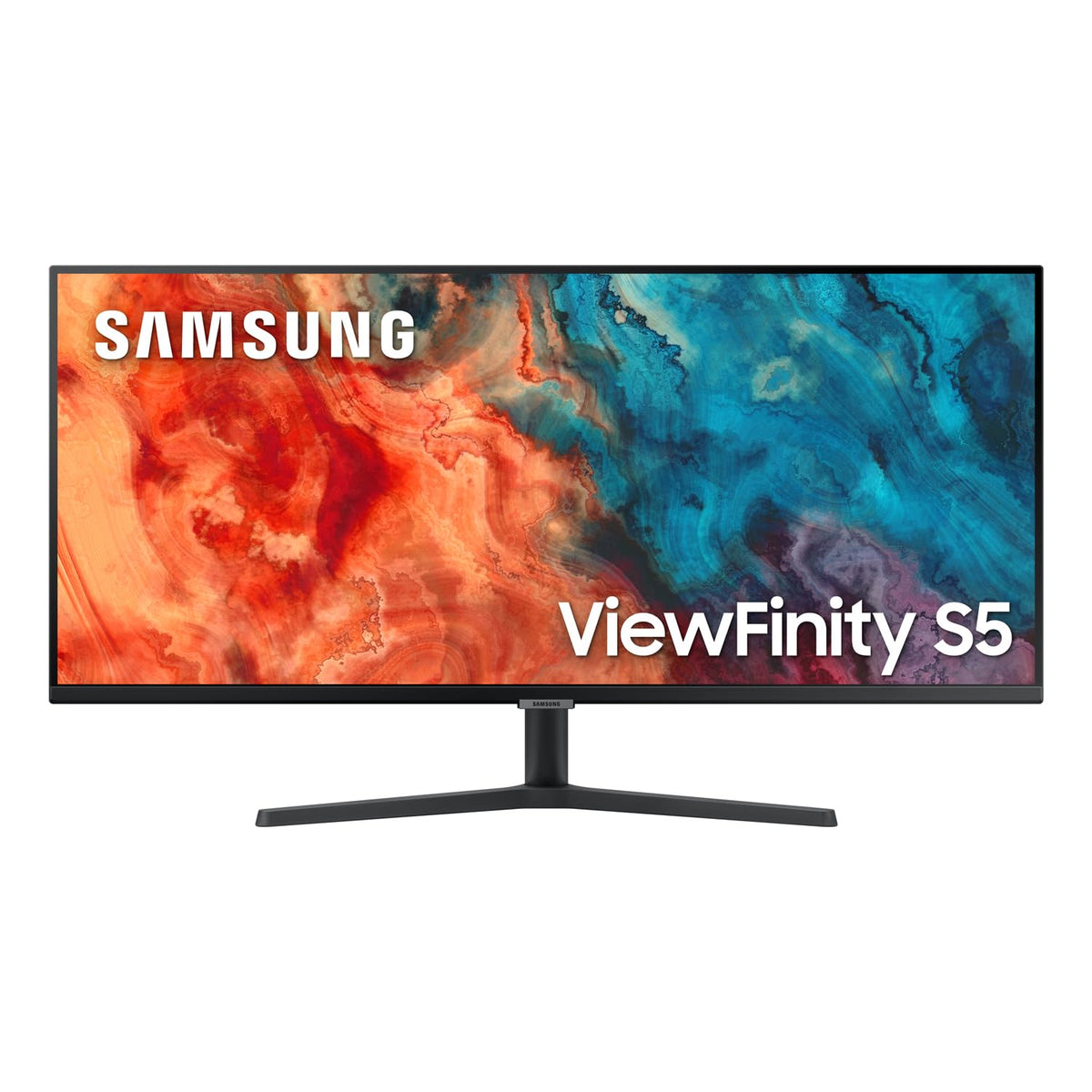 Samsung 34'' Viewfinity S50Gc Series Ultrawide Qhd Monitor, 100Hz, 5Ms, Hdr10, Amd Freesync, Eye Care, Borderless Design, Pip, P