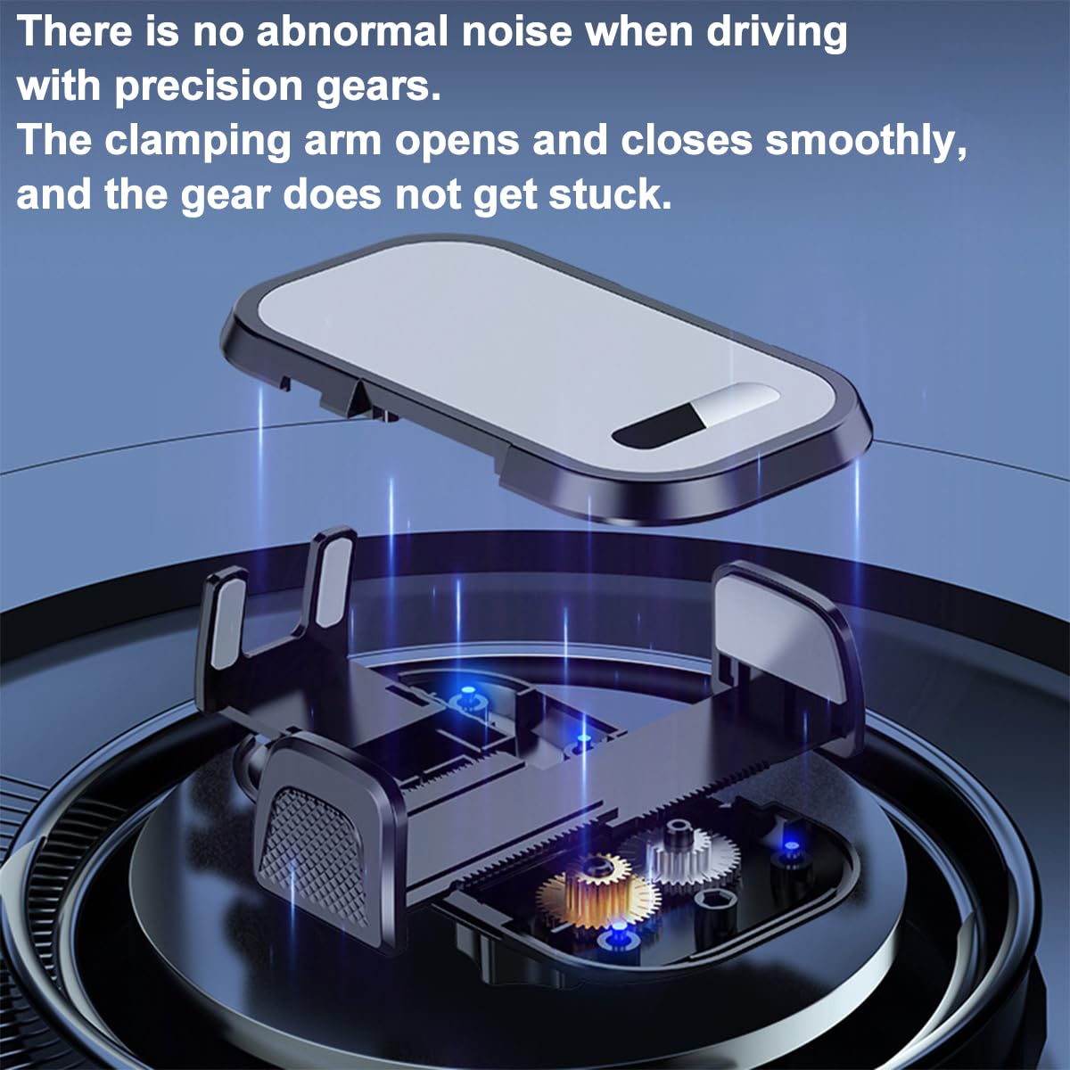 Hzel Car Phone Holder, 2 In 1 Automotive Air Vent Cellphone Stand Mount For Dashboard Windshield, Adjustable Vehicle Interior Sm