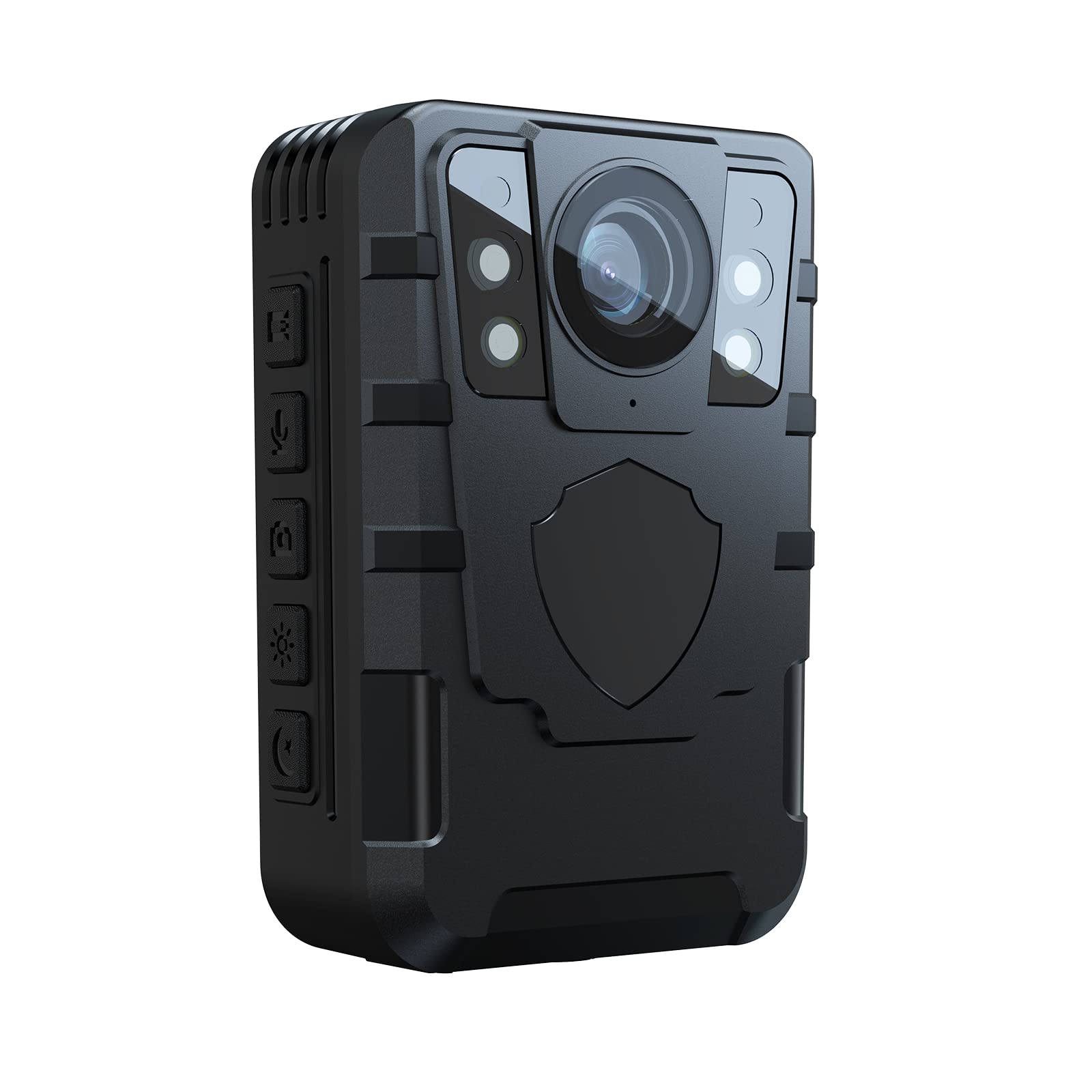 Oncheer 1296P Police Body Camera: Wearable Vedio Audio Recorder Cams With 64G Sd Card, Remote Controller, Portable Waterproof Ni