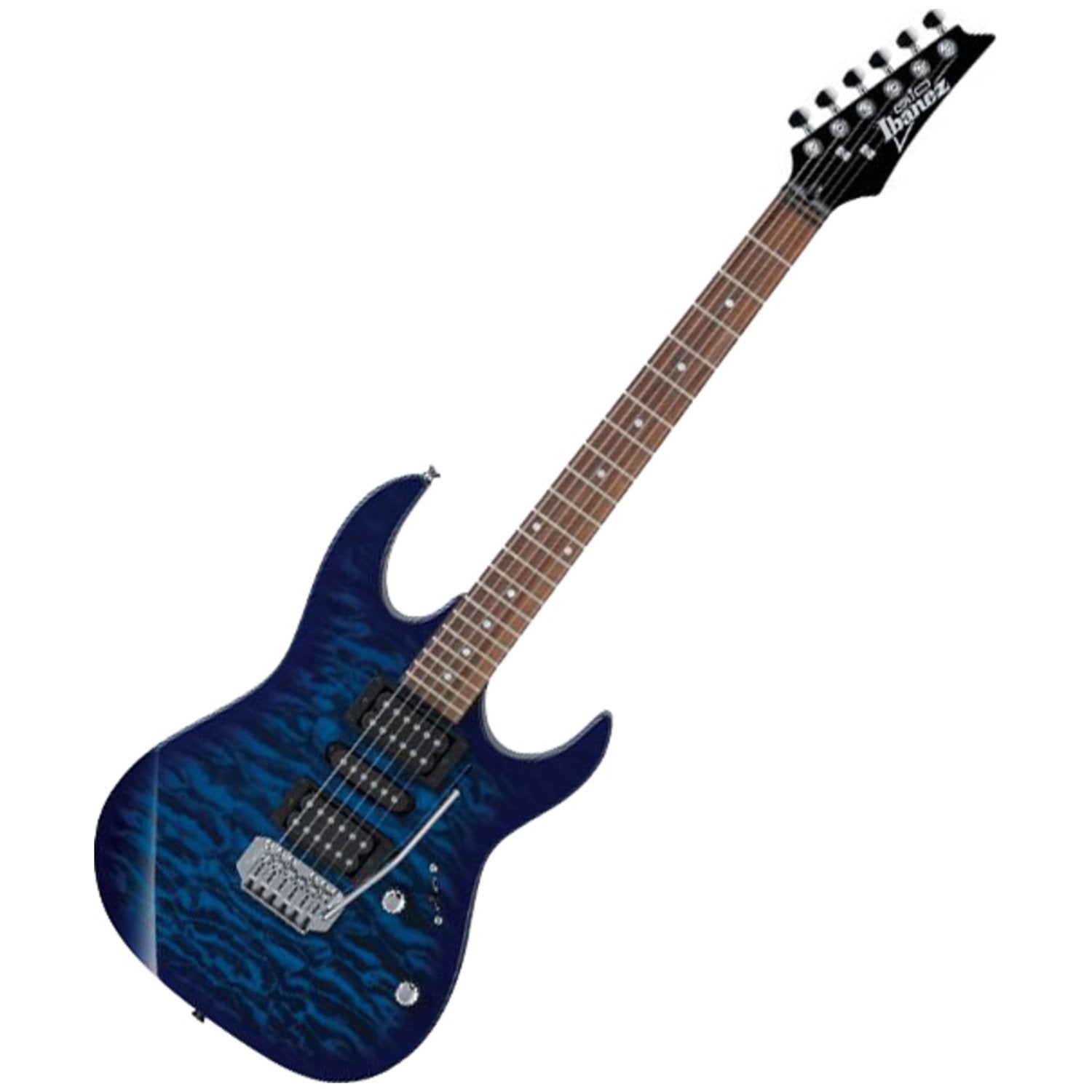 Ibanez Gio Series Grx70Qa   Transparent Blue Burst