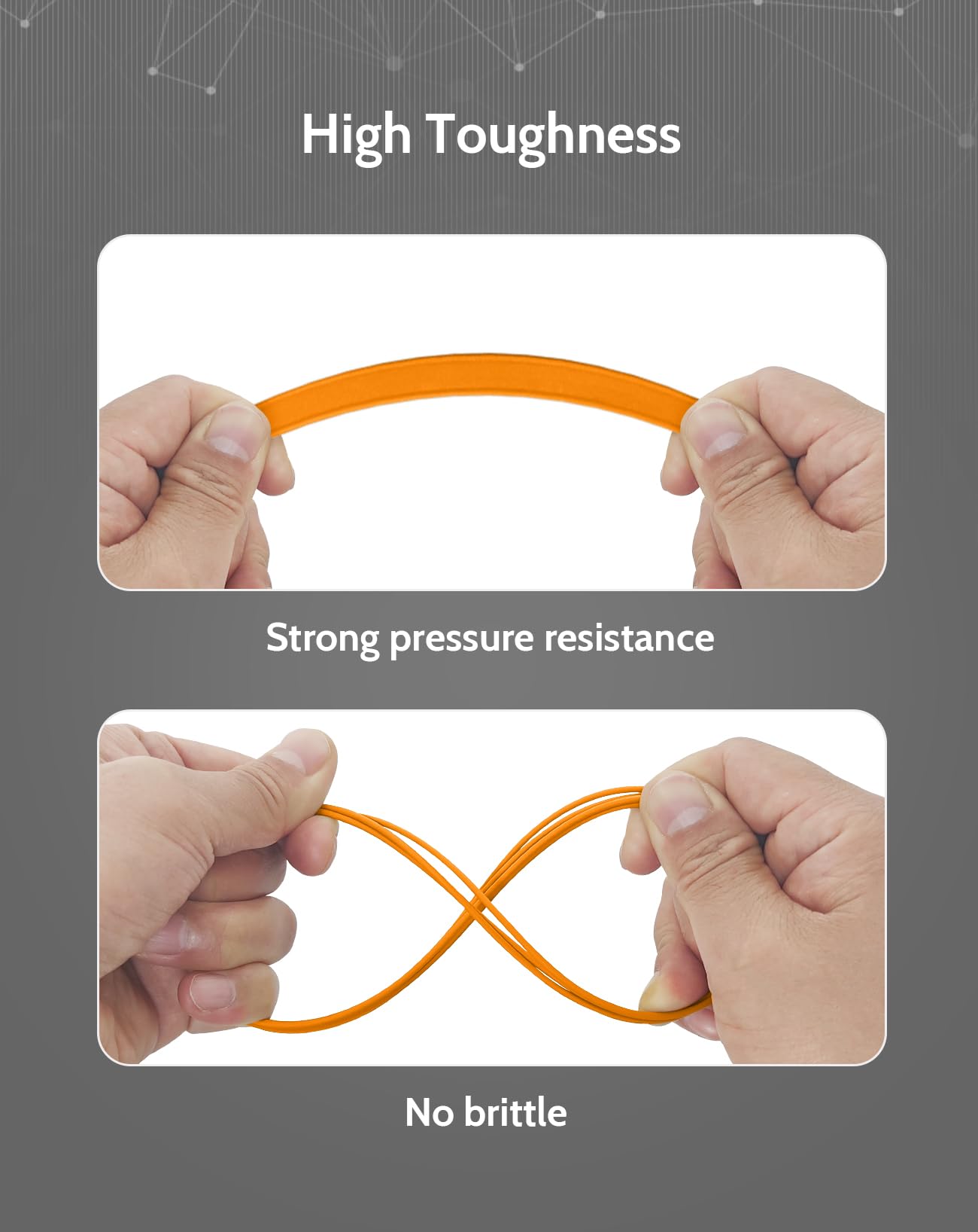 Duramic 3D Pla+ Filament 1.75Mm 1Kg Orange, Pla Plus 3D Printer Filament 1Kg Spool(2.2Lbs) Pla Pro Tougher And Stronger, Dimensi