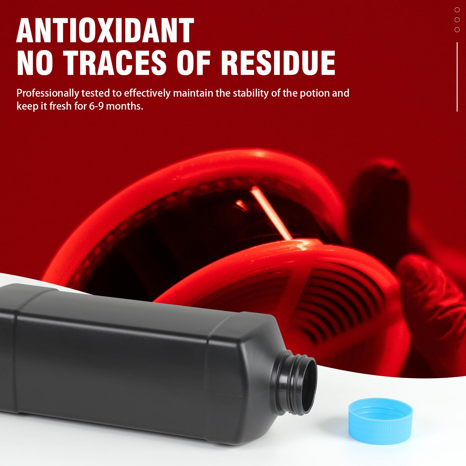 Etone 3X 1000Ml Darkroom Chemical Storage Bottles Film Photo Developing Processing 1L