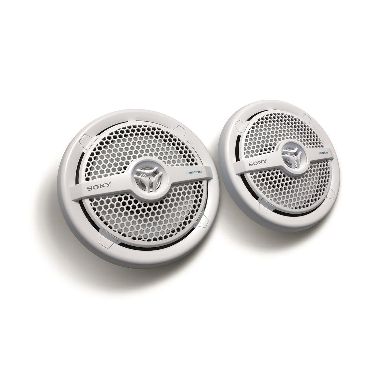 Sony XSMP1621 6 1/2 Inch coaxial 2 way Marine Speaker,White