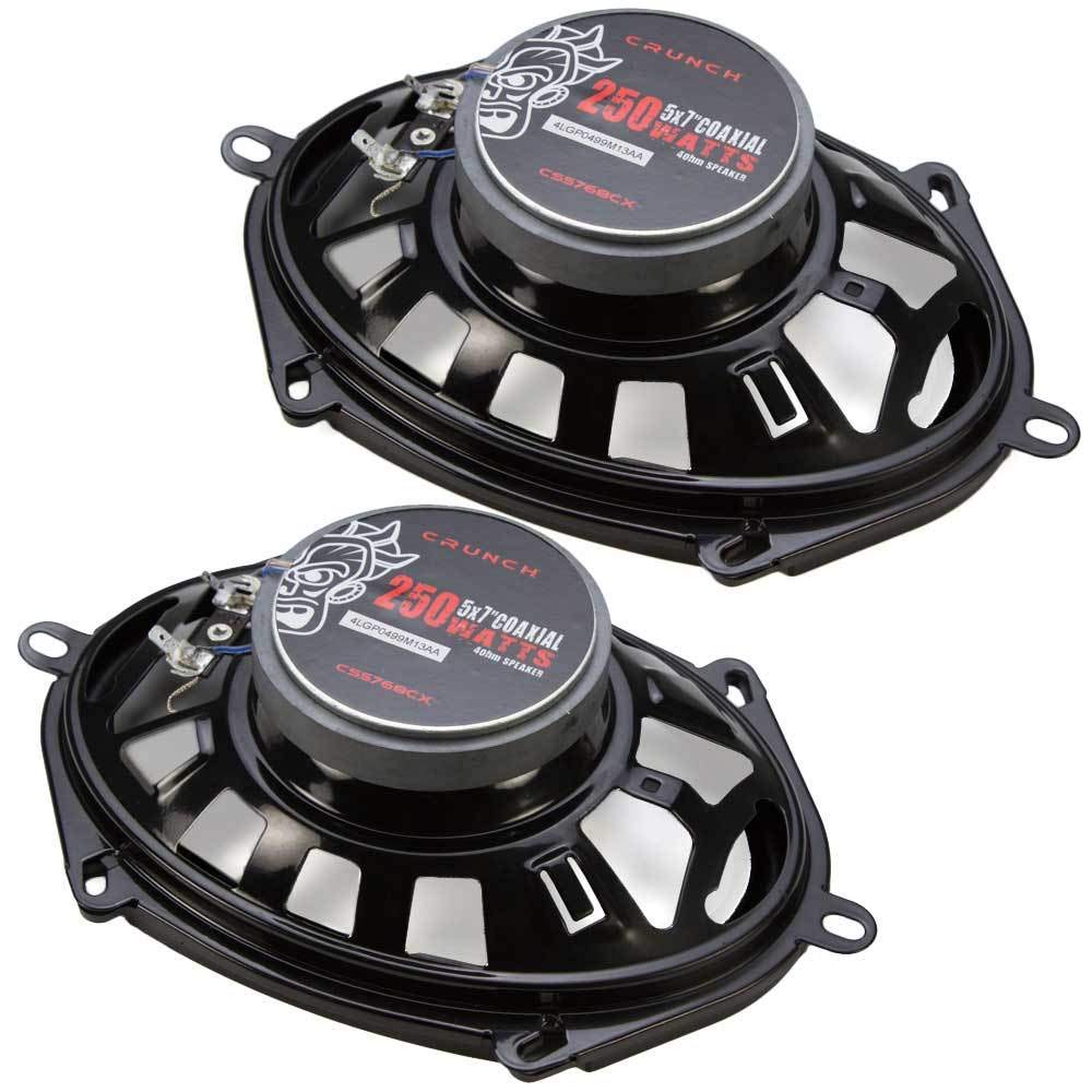 Crunch 5X7'' 6X8'' Coaxial Speaker 250W Max