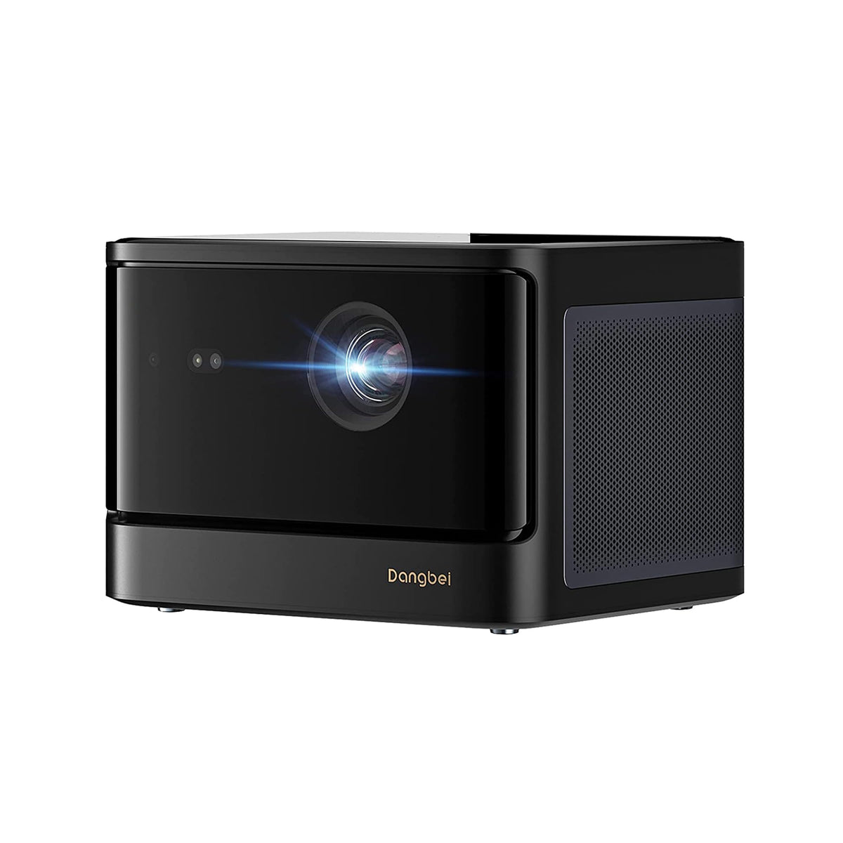 Dangbei Dbox01 1080P Full Hd Projector, 2100 Iso Lumens Movie Projector, Native Licensed Netflix, Dual 10W Dolby Audio Speakers,
