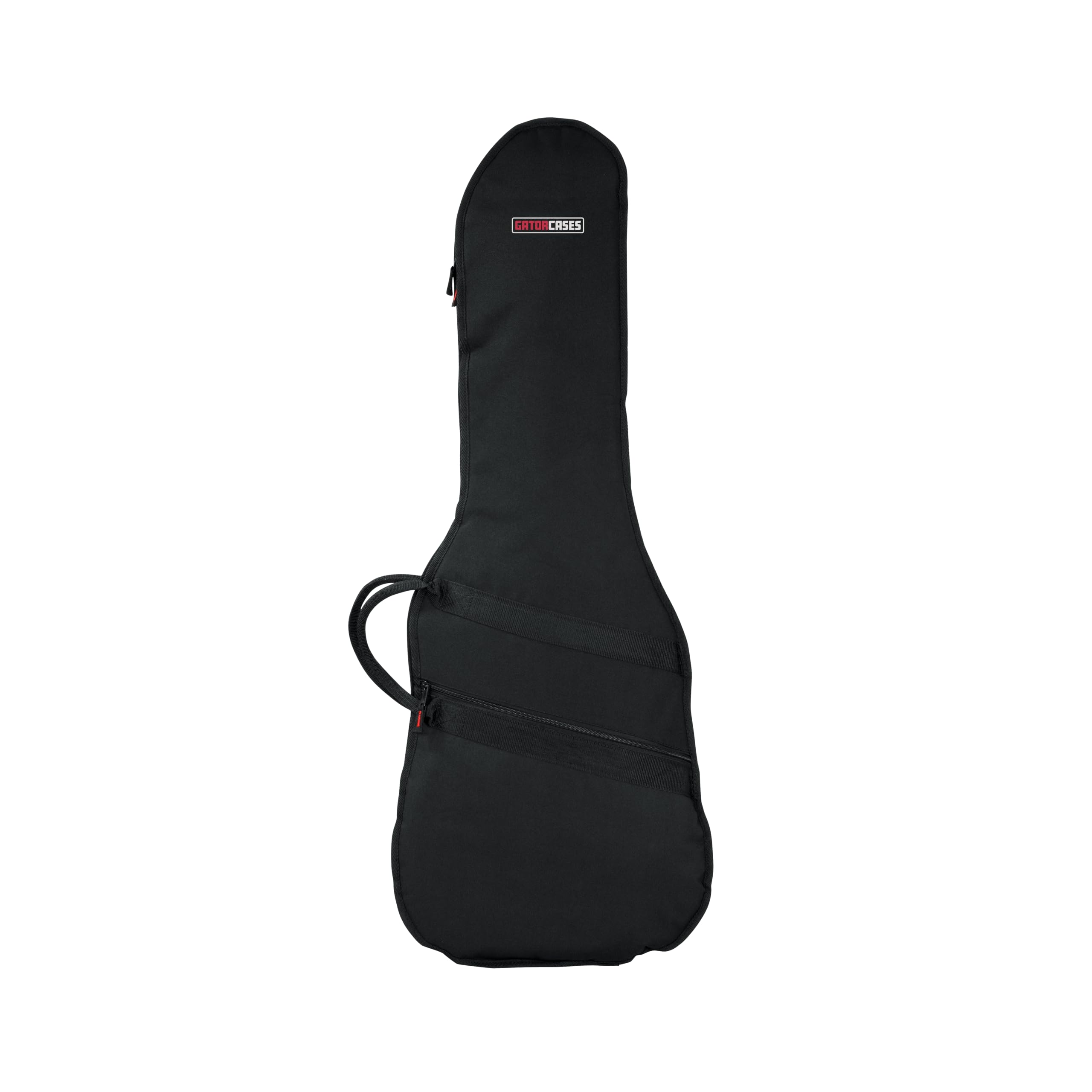 Gator Cases Foam Padded Electric Guitar Gig Bag; Fits Stratocaster and Telecaster Style Guitars up to 40.3 in Length (GBE-ELECT)