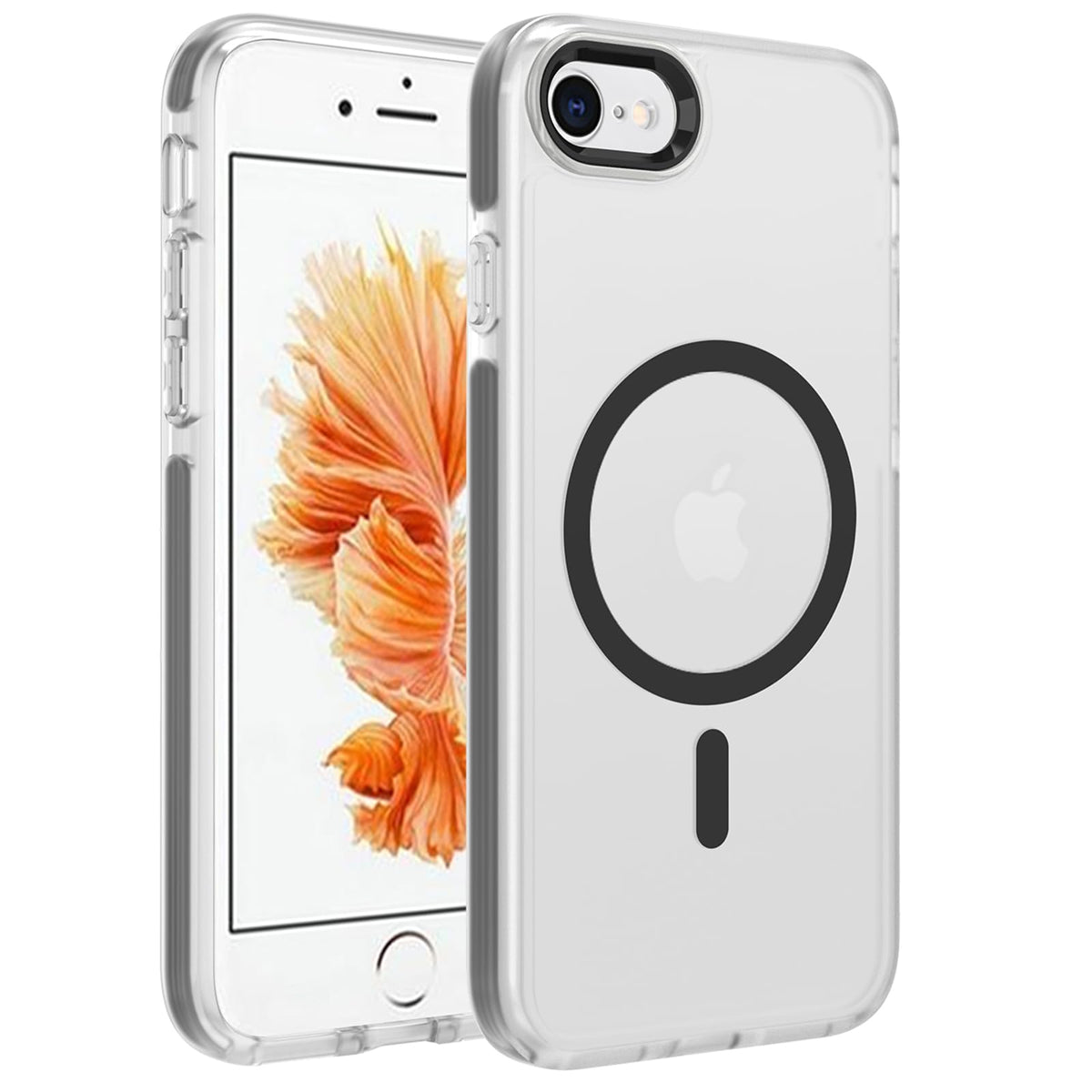 Magnetic For Iphone Se Case 2022/2020,Iphone 8/7 Casecase,Compatible With Magsafe,Military Grade Drop Tested, Shockproof Matte T