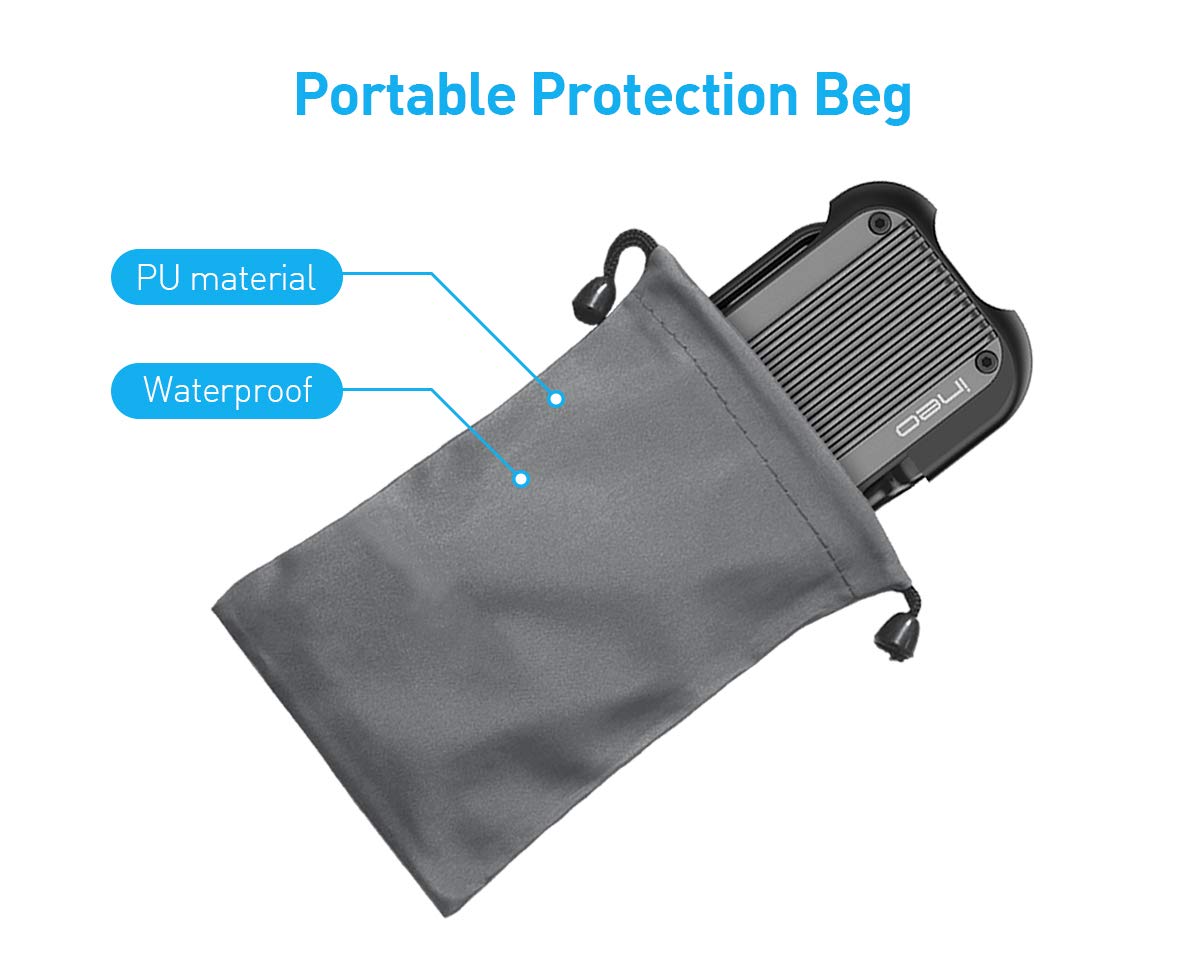 Ineo M.2 Nvme (Pcie) Usb 3.2 Gen 2 Type C Rugged Waterproof Shockproof Aluminum Cover Ssd Enclosure [C2594 Nvme]