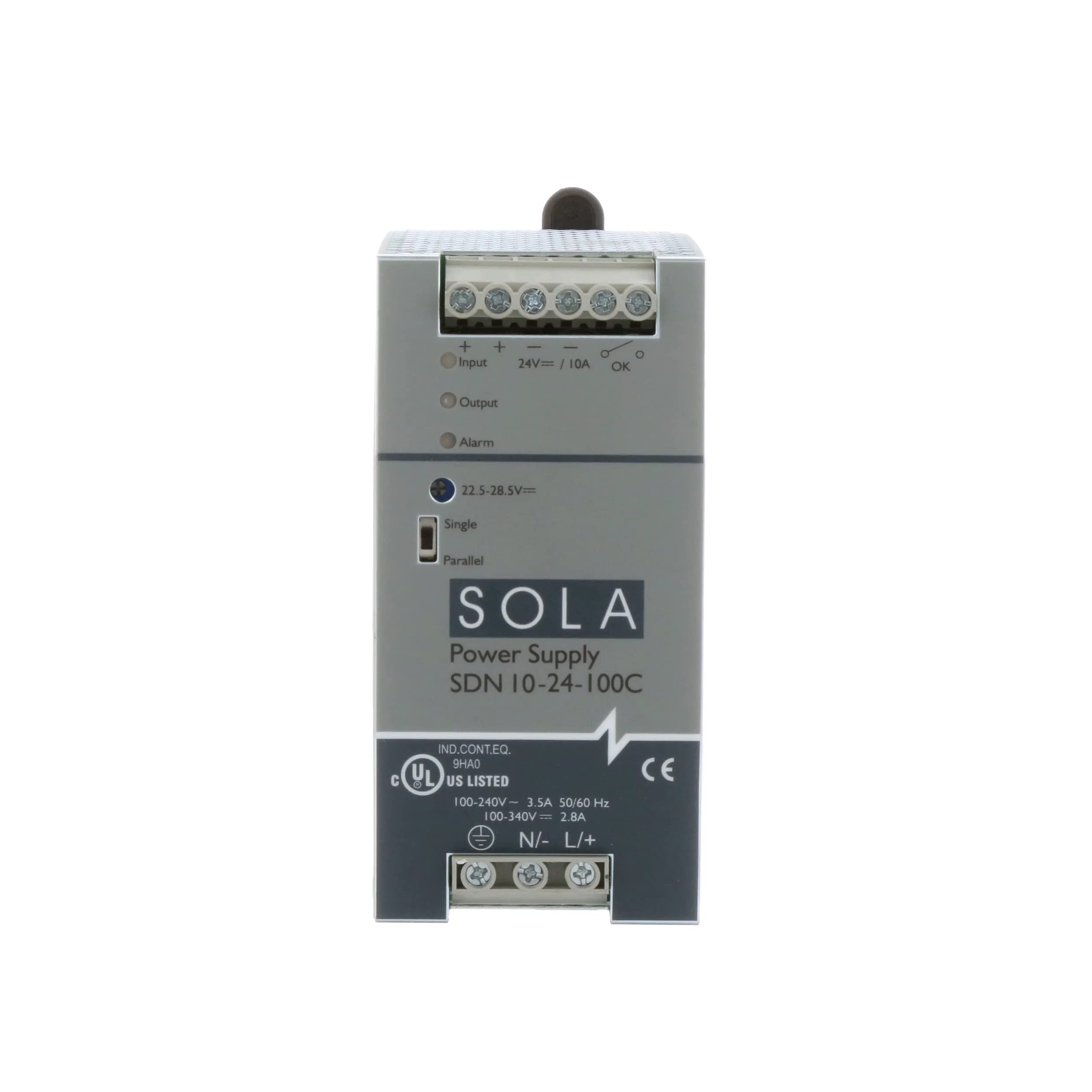 Dc Power Supply, 24Vdc, 10A, 60Hz