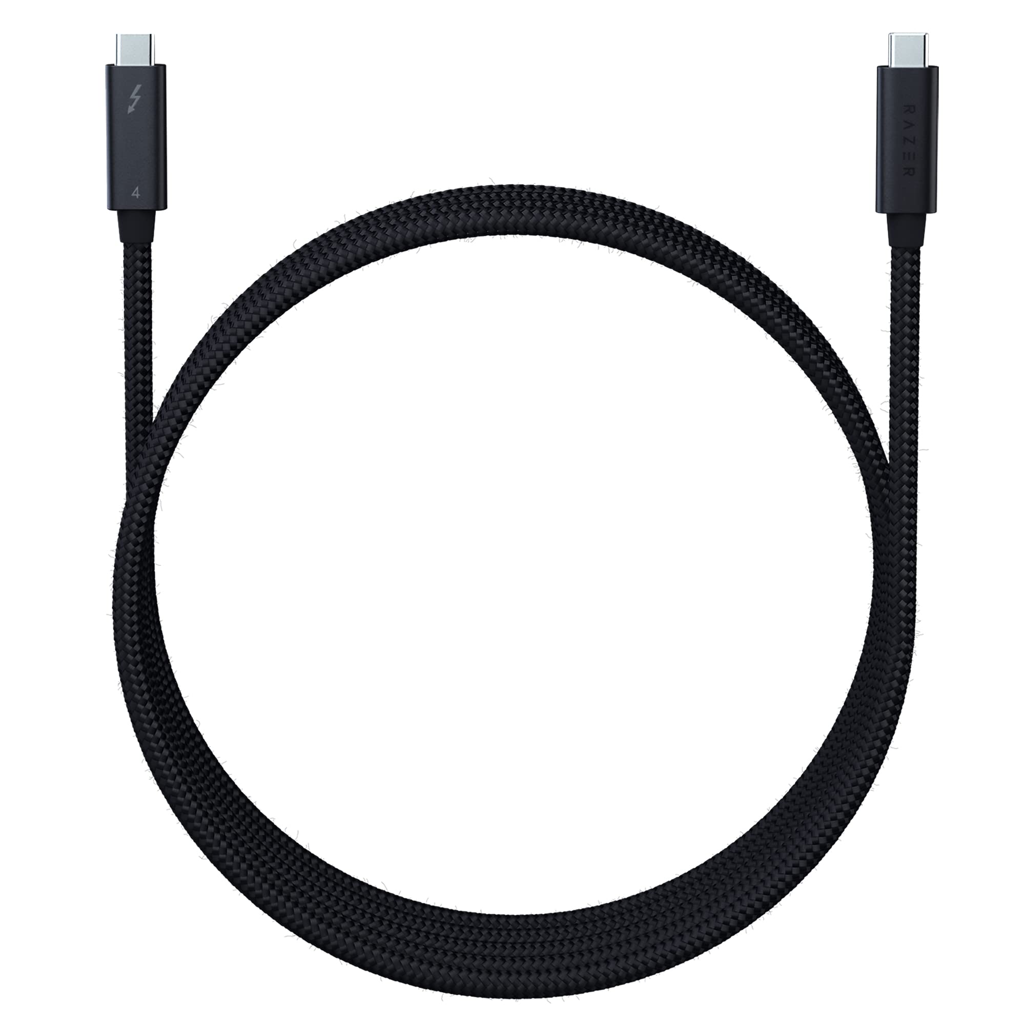 Razer Thunderbolt 4 Cable (2.0M / 6.56Ft): Up To 40 Gigabits Per Second   Up To 8K Resolutions         Up To 100W Charging   Com