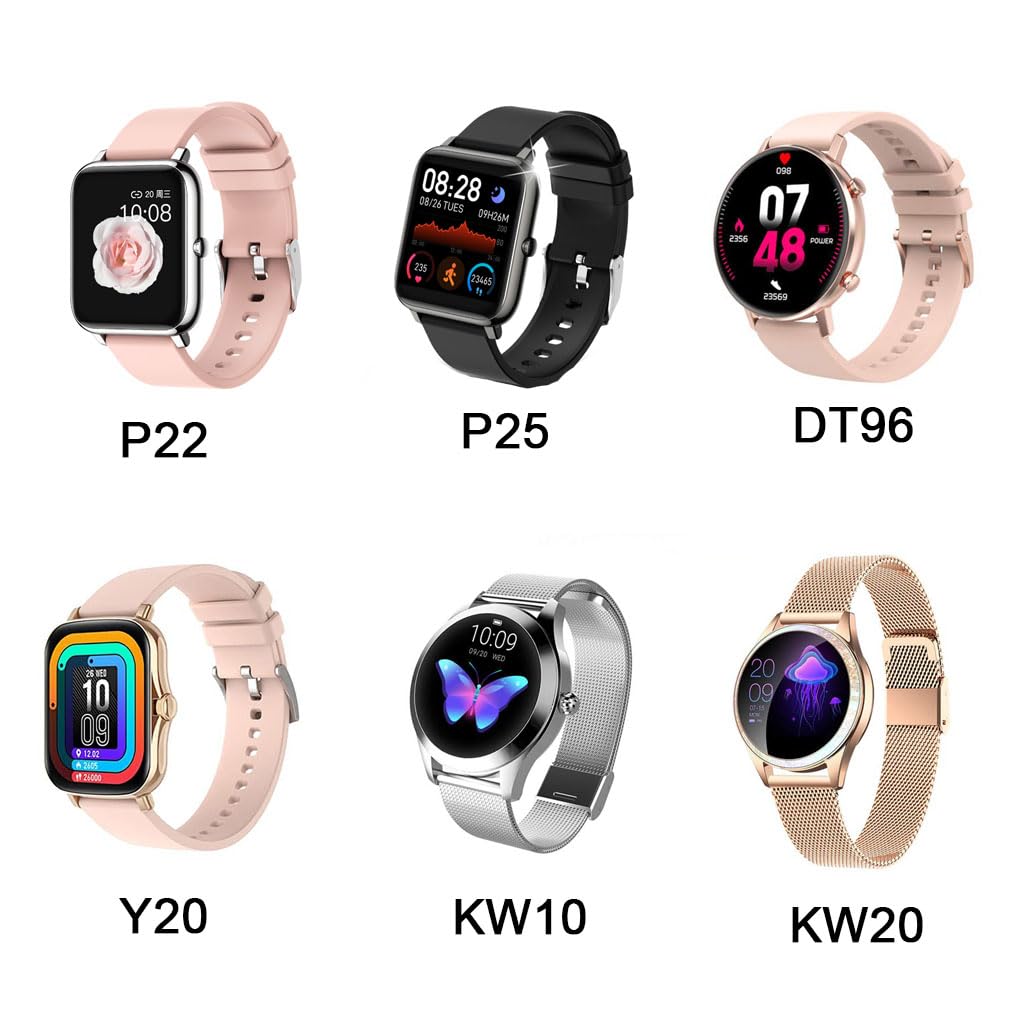 Smart Touch Charging Usb Cable Compatible With P22 & P25 & Y20 & Dt96 & Kw10 & Kw20 Smart Watch 2 Pin Strong Magnetic Suction Ch