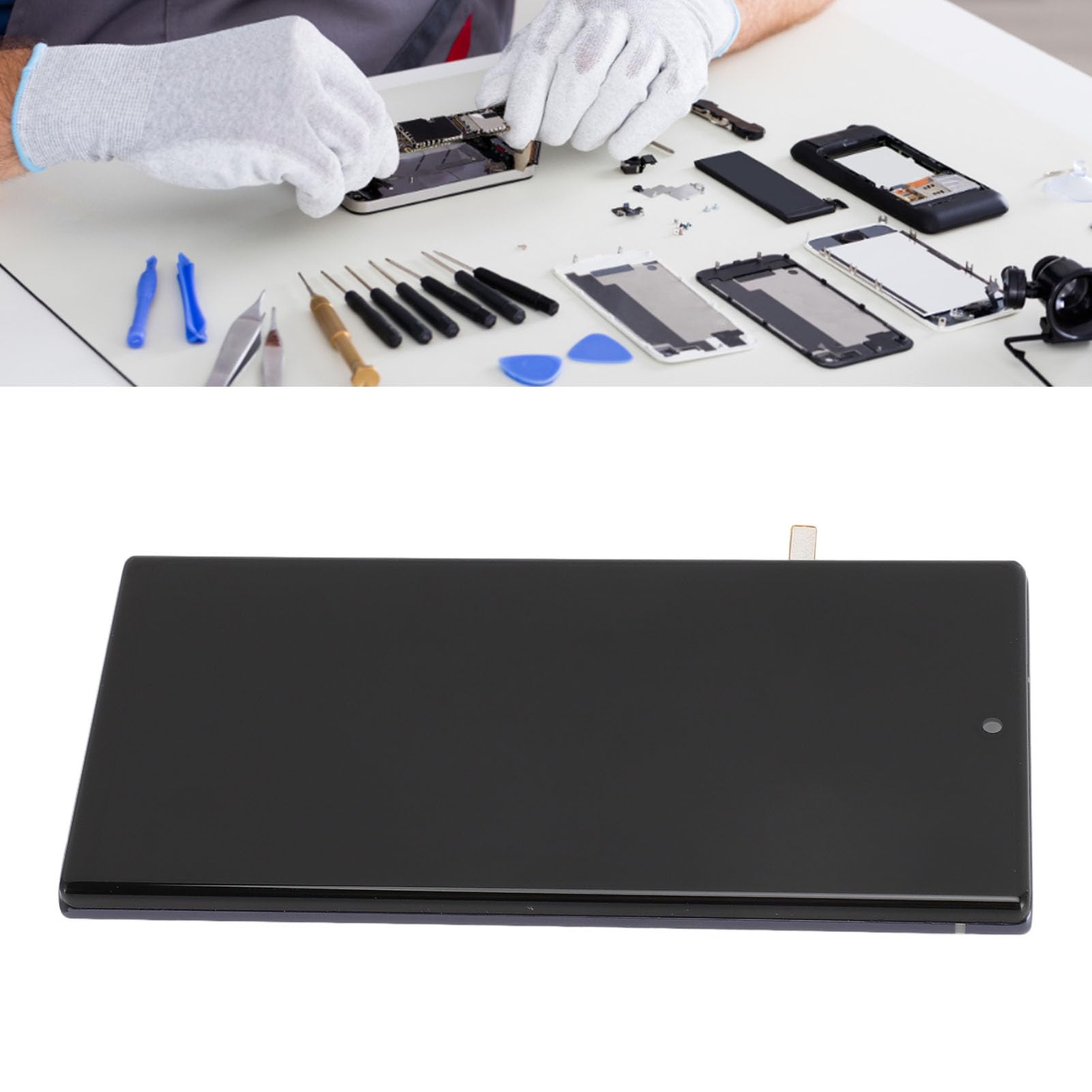 Display For Samsung Galaxy Note 10, Tft Screen Replacement Kit For Samsung Note 10, 5G Display Screen Touch Digitizer Assembly Tool Kit With Frame