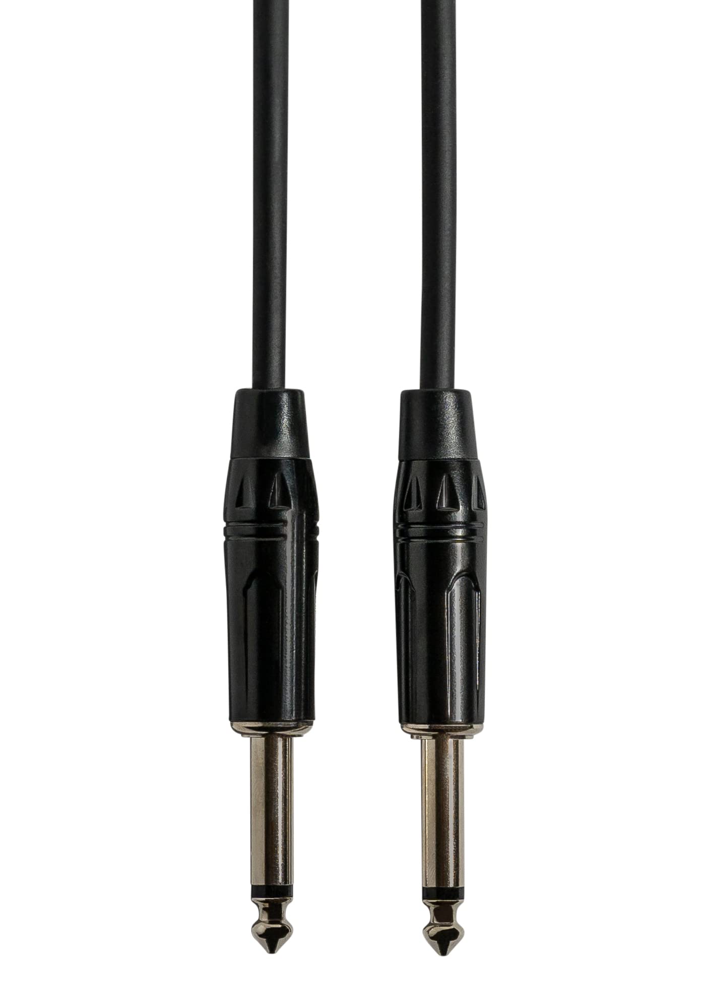 Gearlux Instrument Cable/Guitar Cable, 1/4 Inch To 1/4 Inch, Black, 6 Feet   1 Pack