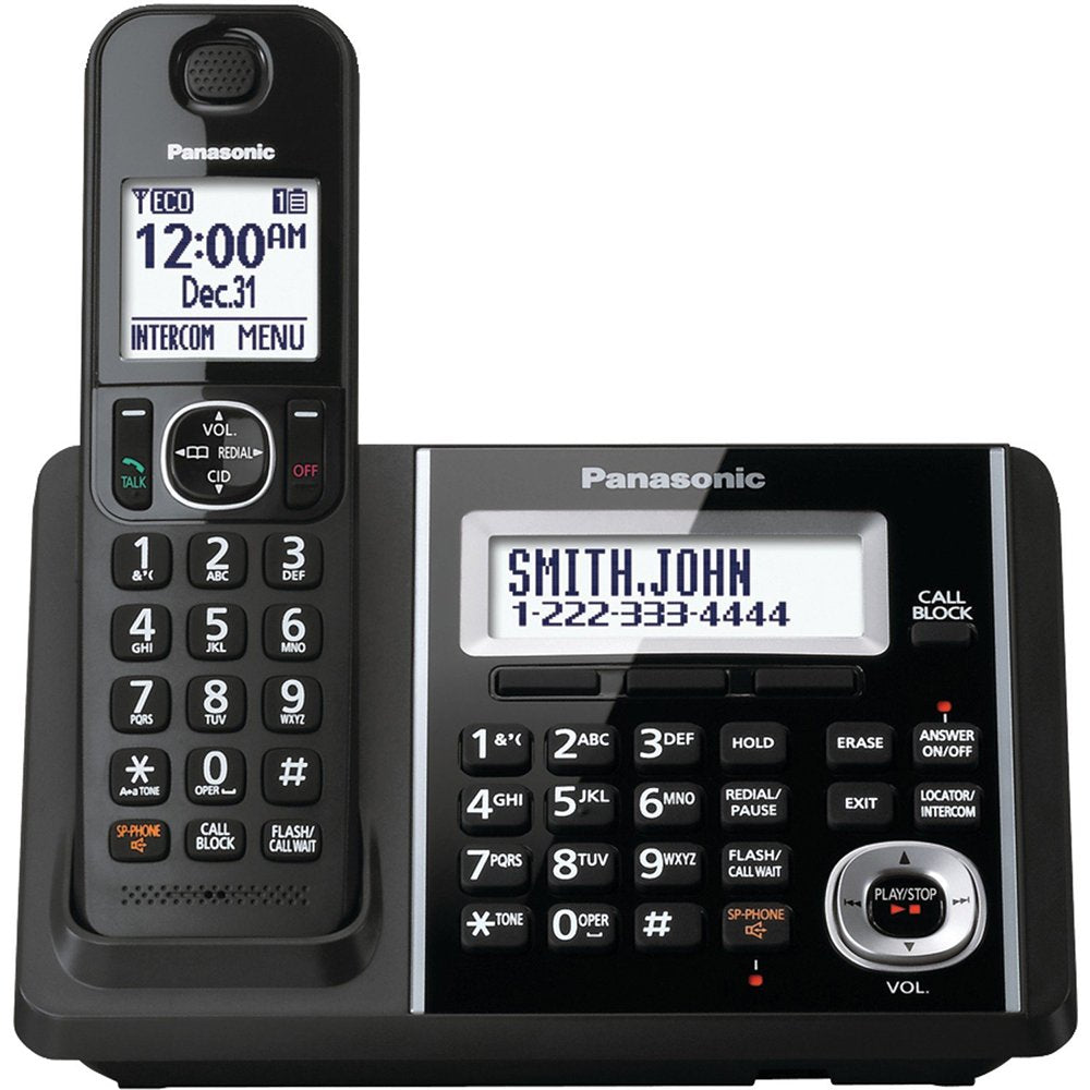Panasonic KX-TGF340B DECT 1-Handset Landline Telephone