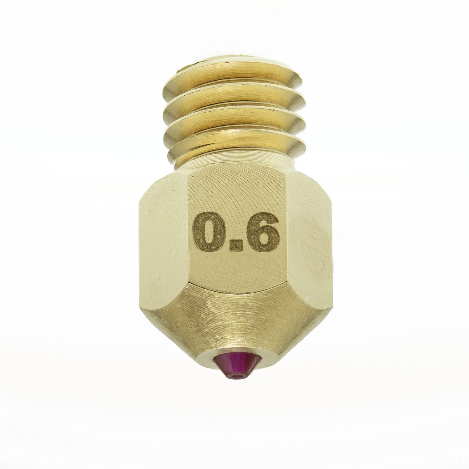 Ruby Nozzles For 3D Printers Mk8 E3D Prusa Ender3 (Mk8, 0.6Mm)