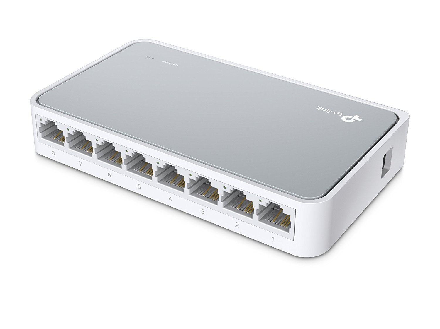 Tp Link 8 Port 10/100Mbps Fast Ethernet Switch , Desktop Ethernet Splitter , Ethernet Hub , Plug And Play , Fanless Quiet , Desk