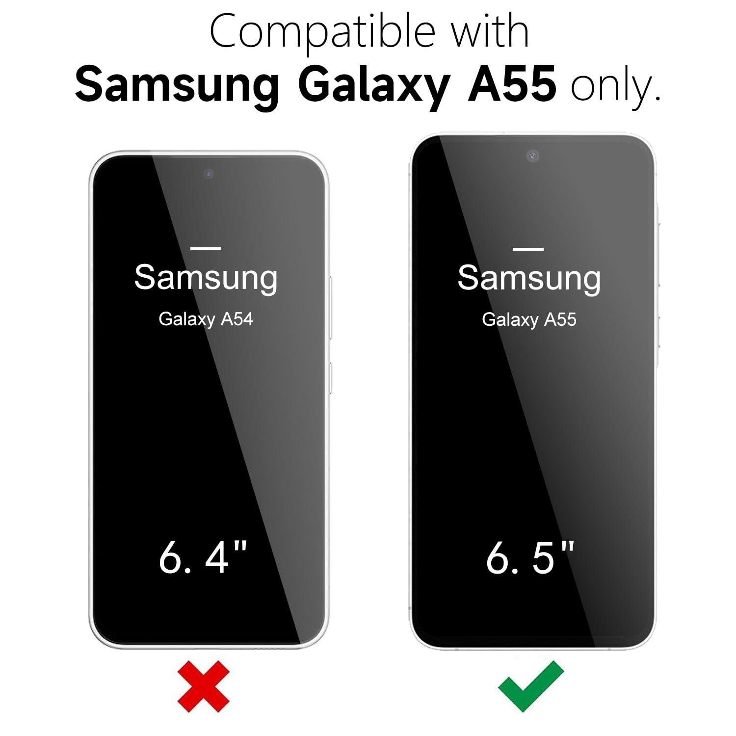 Oakxco For Samsung Galaxy A55 5G Case Liquid Silicone, Soft Rubber Gel Elegant Aesthetic Basic Simple Cover, Cute Thin Slim Tpu