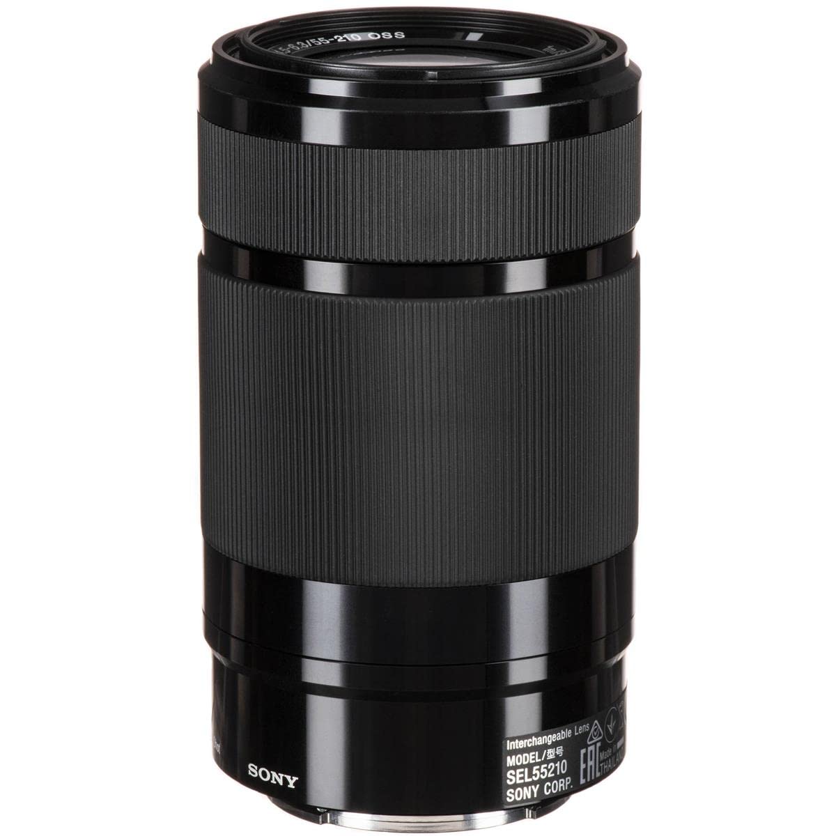 Sony E 55 210mm F4.5 6.3 Lens for Sony E Mount Cameras (Black)