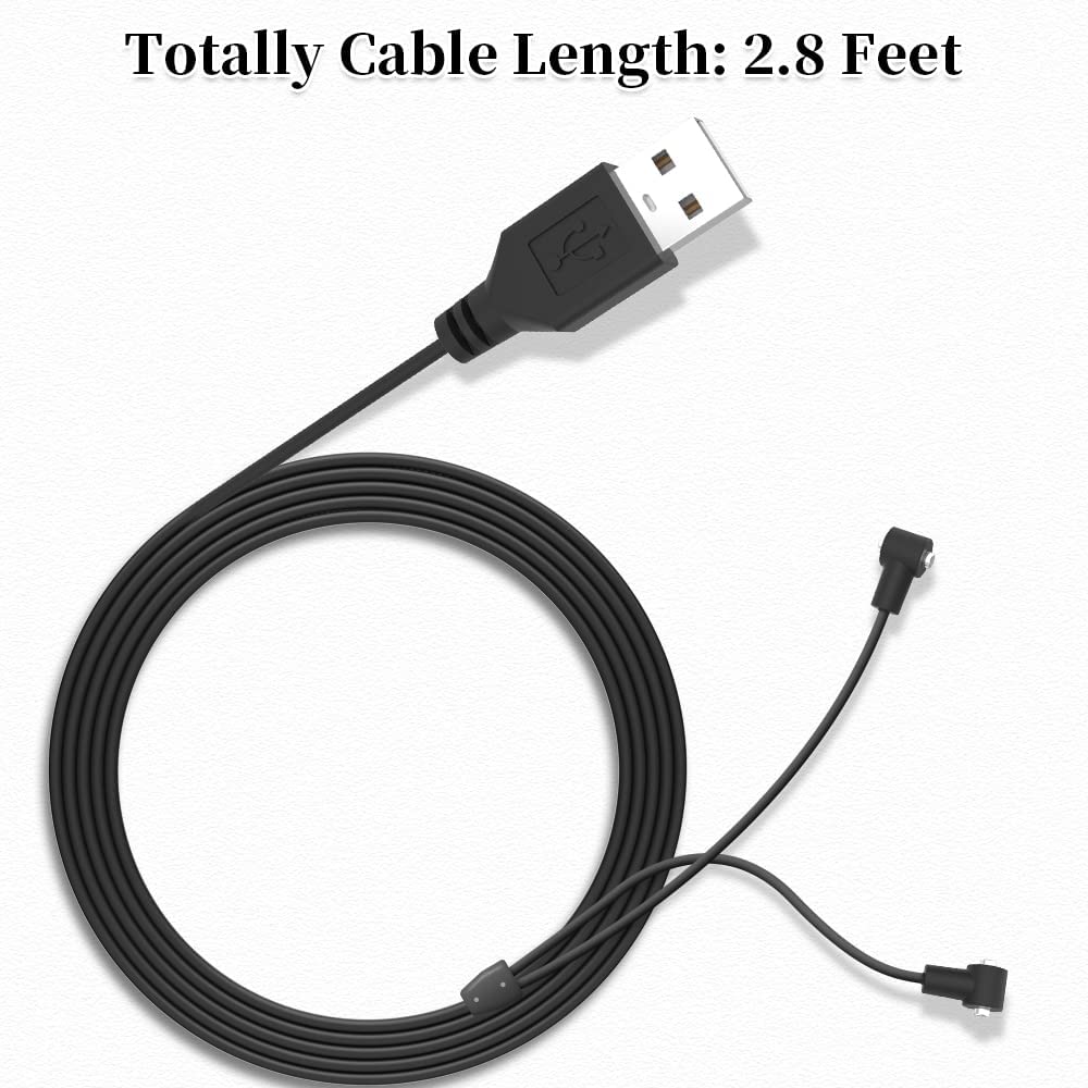 Jaslak Magnetic Universal Usb Fast Charging Cable Cord For Massager, Computer Usb Adapter Replacement Massager Charging Cord Com