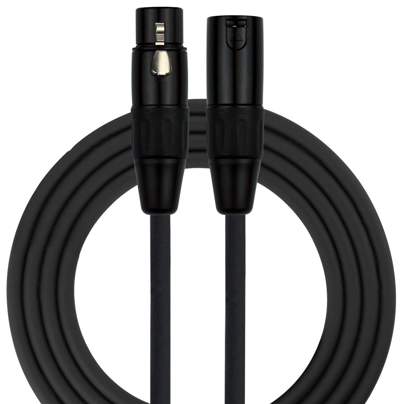 Kirlin Cable Mpc Microphone Cable, Xlr, Black, 25Ft (Mpc 270Pb 25/Bk)
