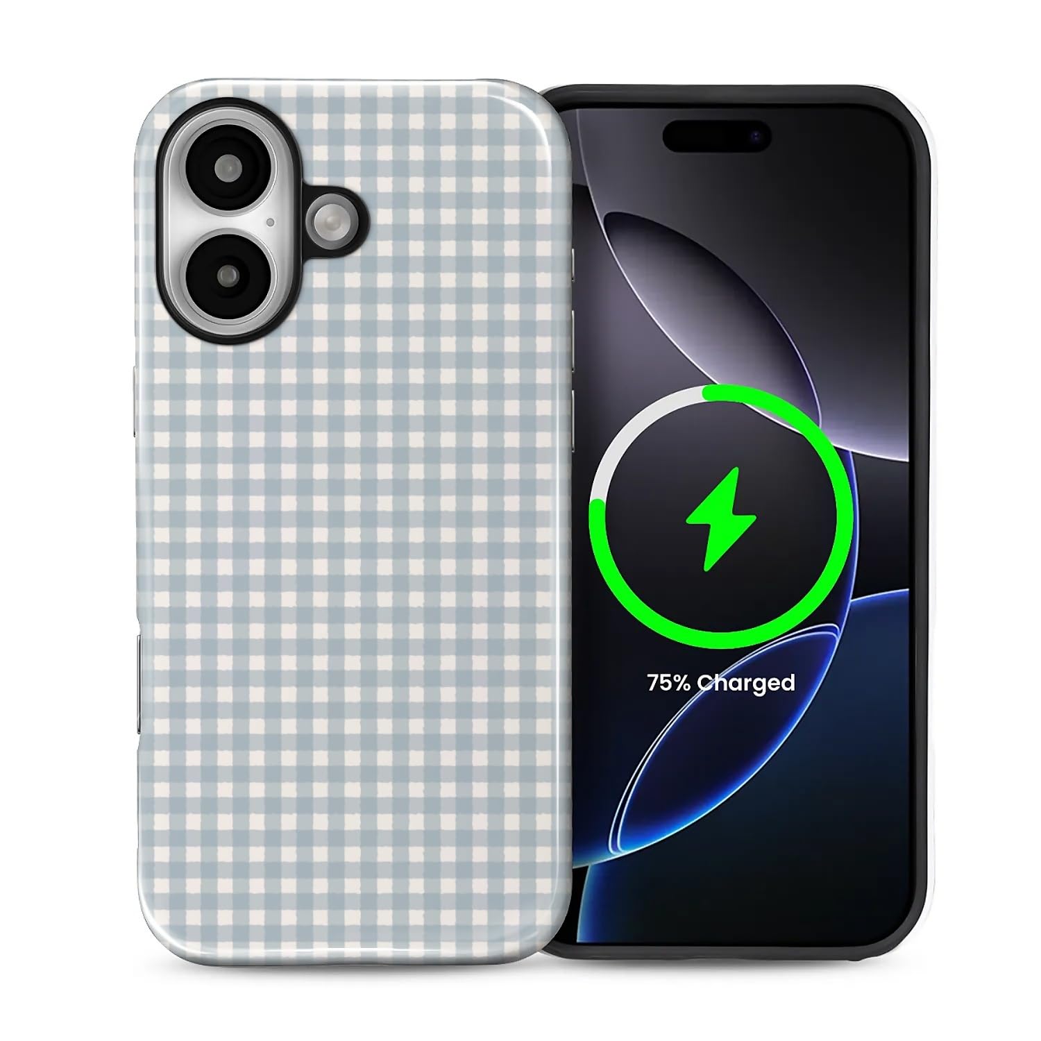 casesok for iPhone 16 Case,Compatible with MagSafe,Dual-Layer Hard Shell + Silicone Cover,Full Body Protection Shockproof Case f