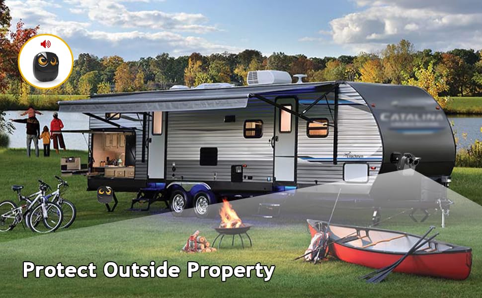 Universal Magnetic Security Camera Mount   360 Rotation & Tilt  Damage Free Indoor Outdoor Holder Fits For Wyze Cam,Blink,Enfy,T