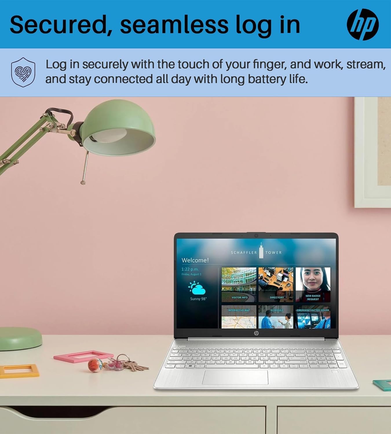 Hp Touchscreen Laptop For Business, 15.6'' Touch Screen, Intel I3-1215U(Up To 4.4Ghz), 32 Gb Ram, 2 Tb Ssd, Anti-Glare, Windows