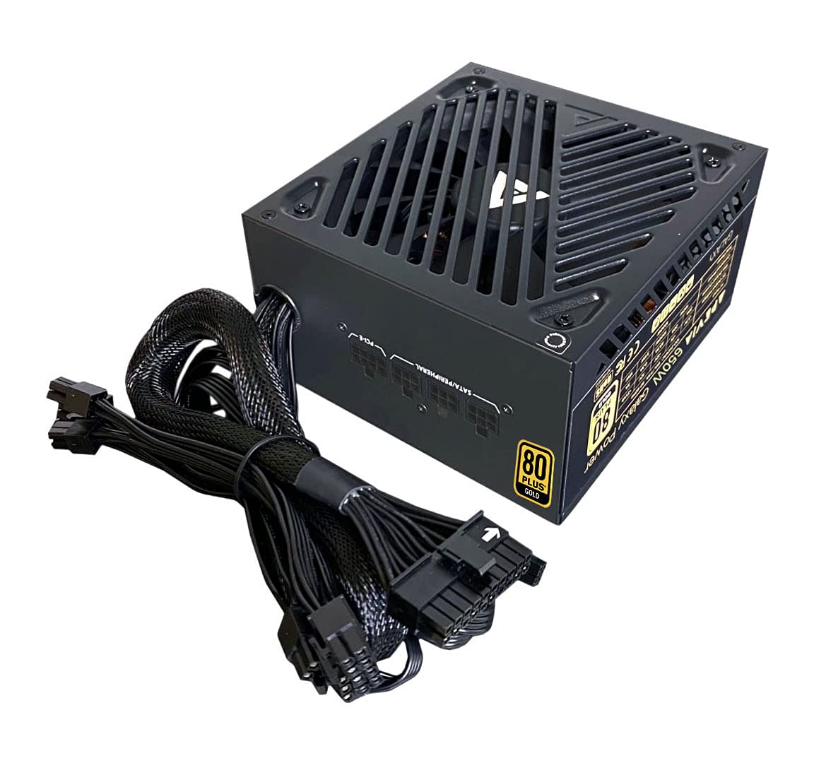Apevia Atx Gx650W Galaxy 650W 80+ Gold Certified Active Pfc Atx Semi Modular Gaming Power Supply