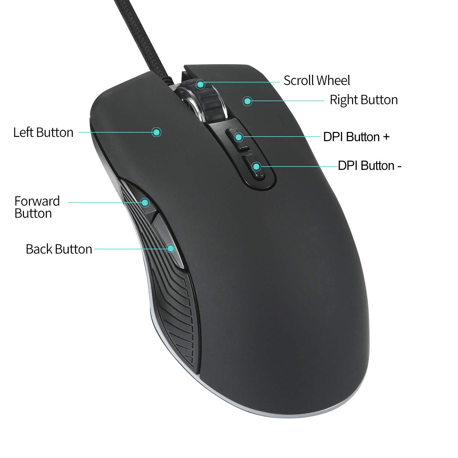 Valuerays Usb C Heated Mouse Pro, All Type C Device Computer Port, Mouse Hand Warmer (Includes One Standard Usb Adapter)