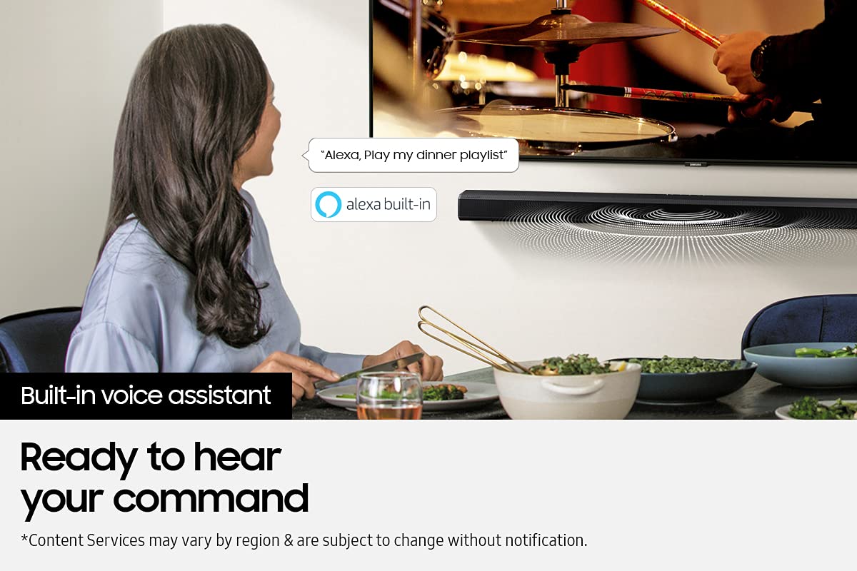 Samsung 5.0Ch S60A S Series Soundbar - Acoustic Beam And Alexa Built-In (Hw-S60A, 2021 Model)