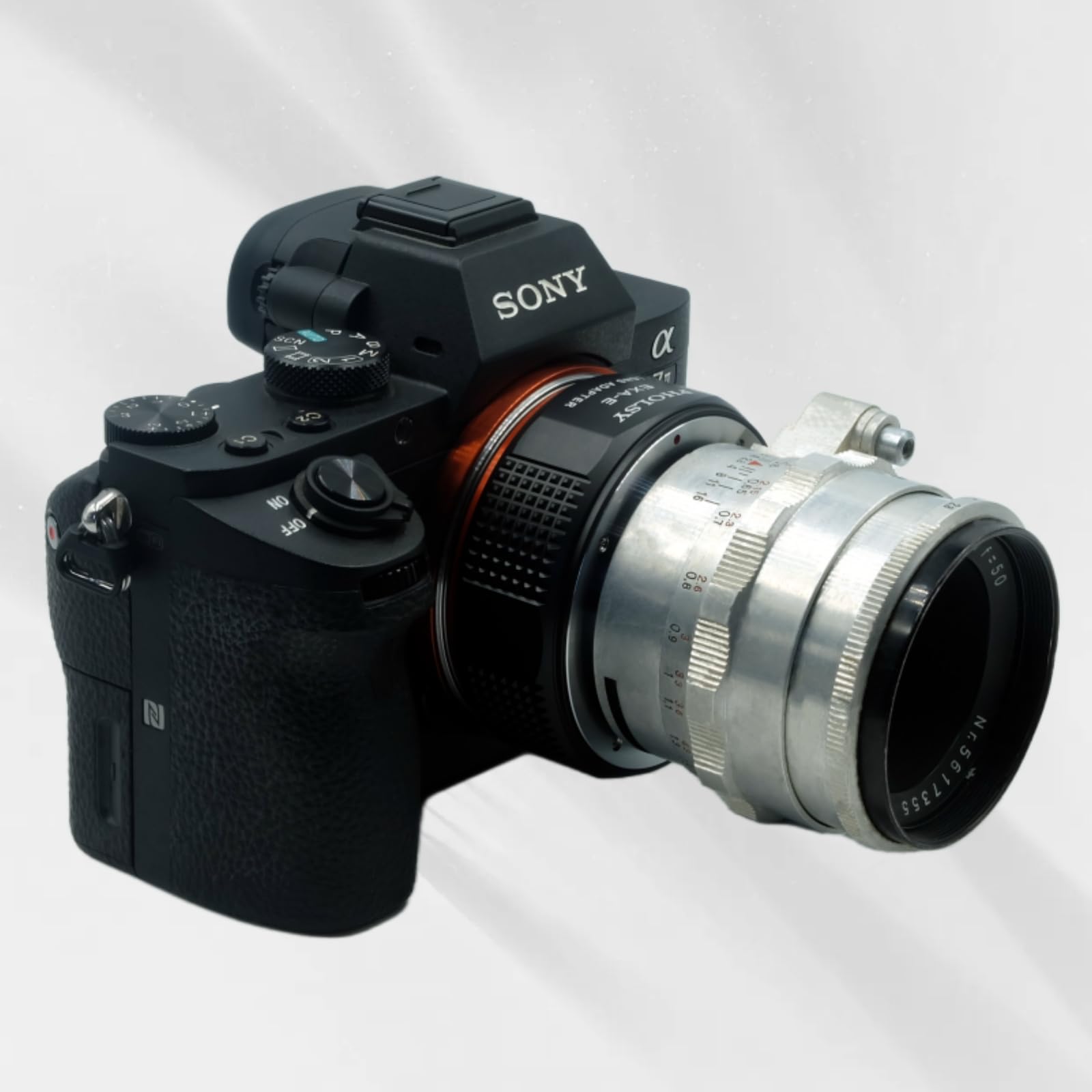 Pholsy Lens Mount Adapter Compatible With Exakta Mount Lens To E Mount Camera Compatible With Sony A1 A9Ii A7S A7R A7C A7 Iv/Iii