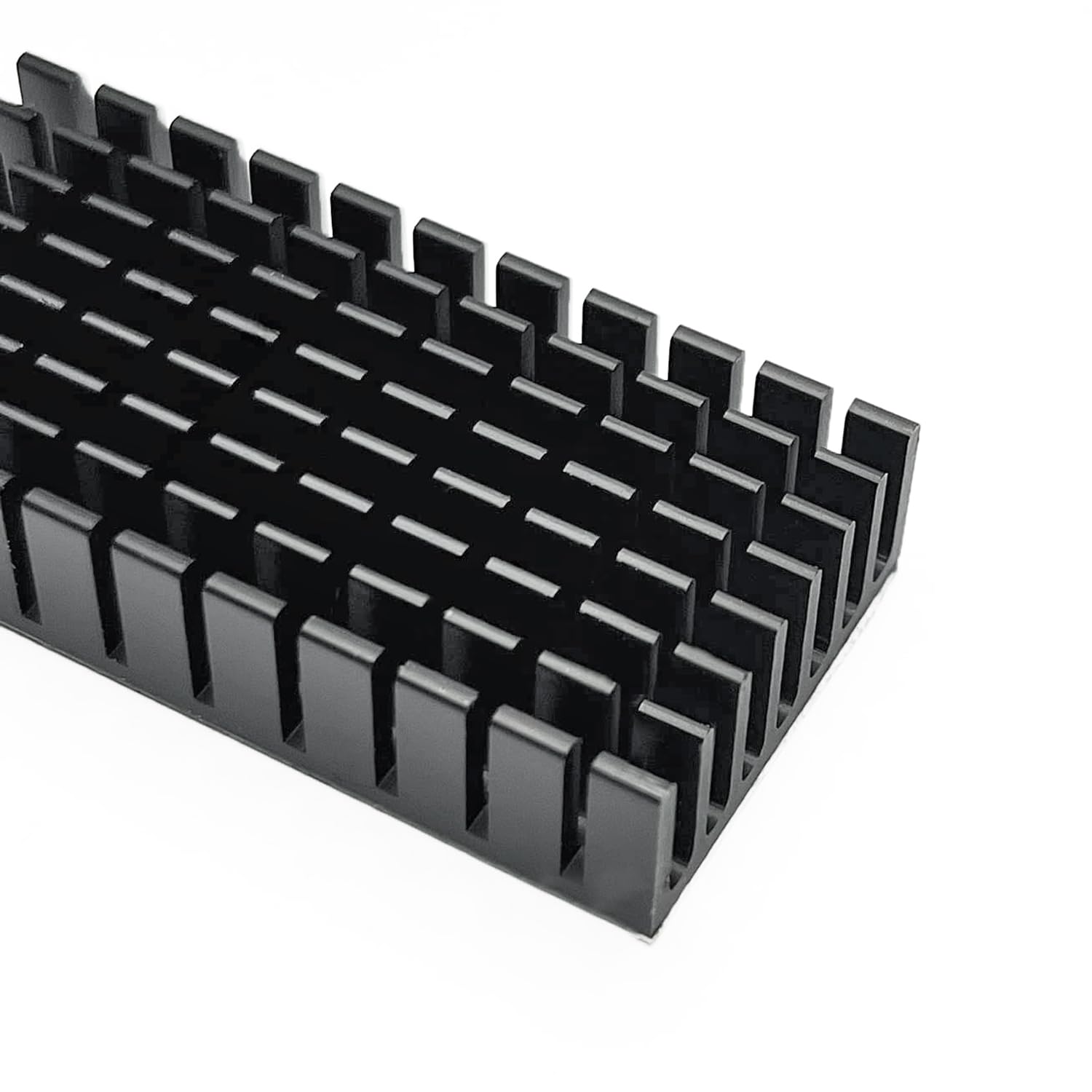 Awxlumv 2Pcs 70Mm Heatsink 70X25X10Mm / 2.8 X 1 X 0.4Inch Alumnum Heat Sink Radiator Coolerwith Thermal Conductive Adhesive Tape