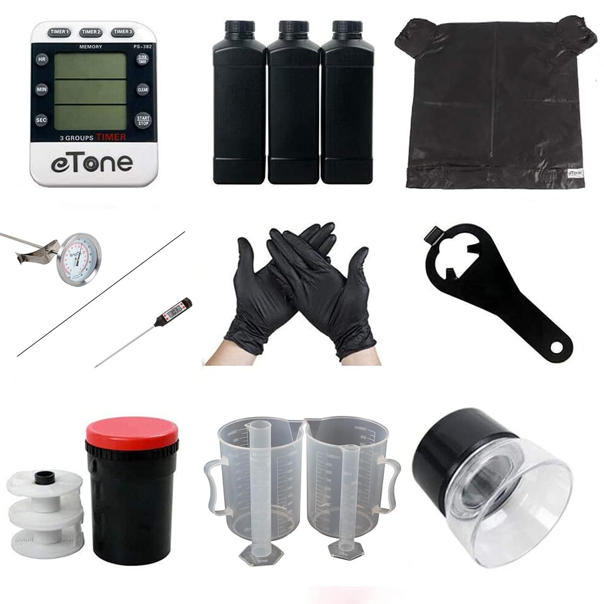 Darkroom Developing Equipment Kit Film Processing 120 135 35Mm Color B&W Film