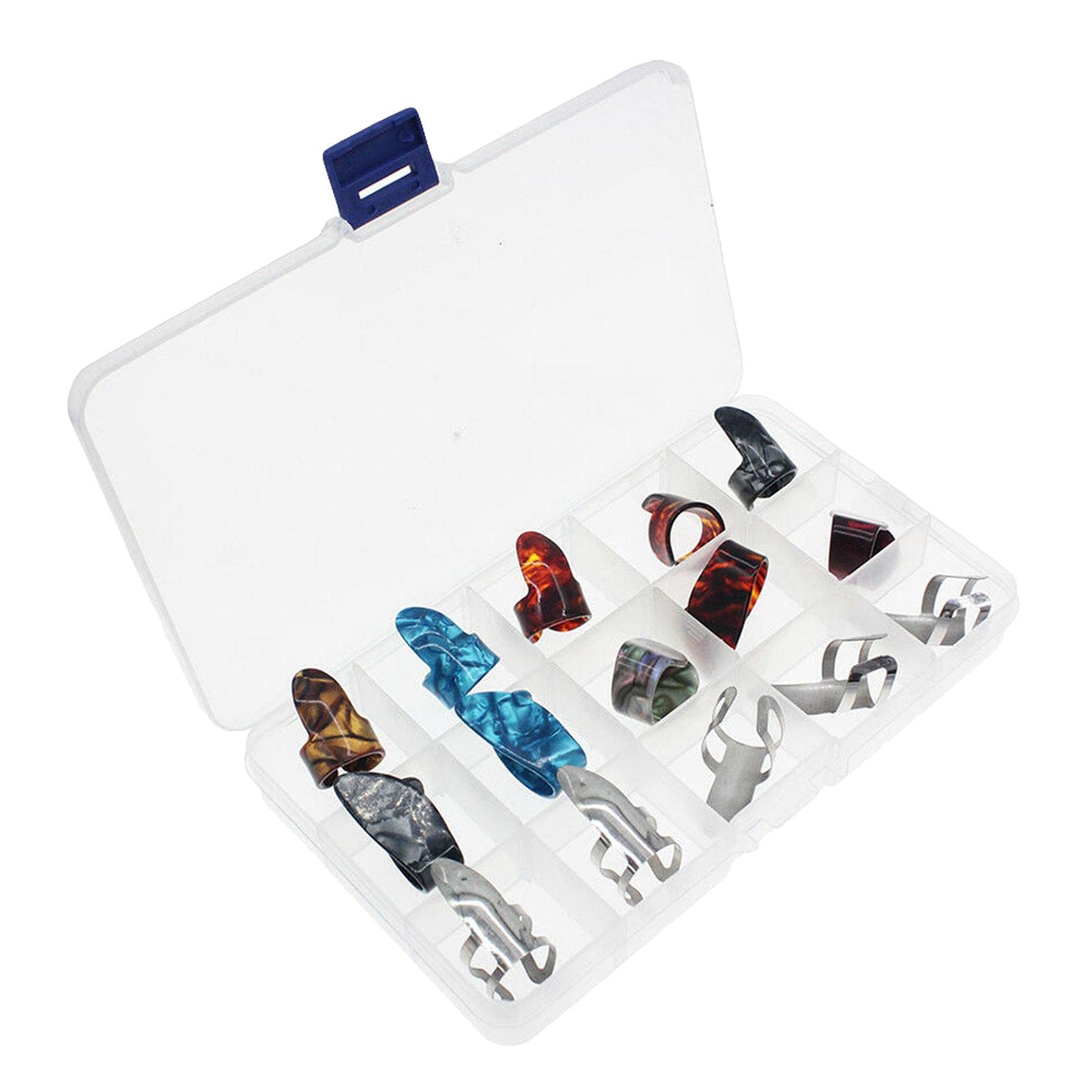 Enakshi 15Xfinger Pick Thumb Pick Set Guitar Pick Metal Thumb Picks For Guitar|Musical Instruments & Gear | Guitars & Bes |Picks