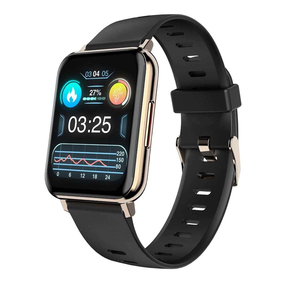 Spade & Co Health Smartwatch 2   Health Fitness Tracker With Body Temperature, Blood Oxygen, Heart Rate Monitoring, Sleep Tracki