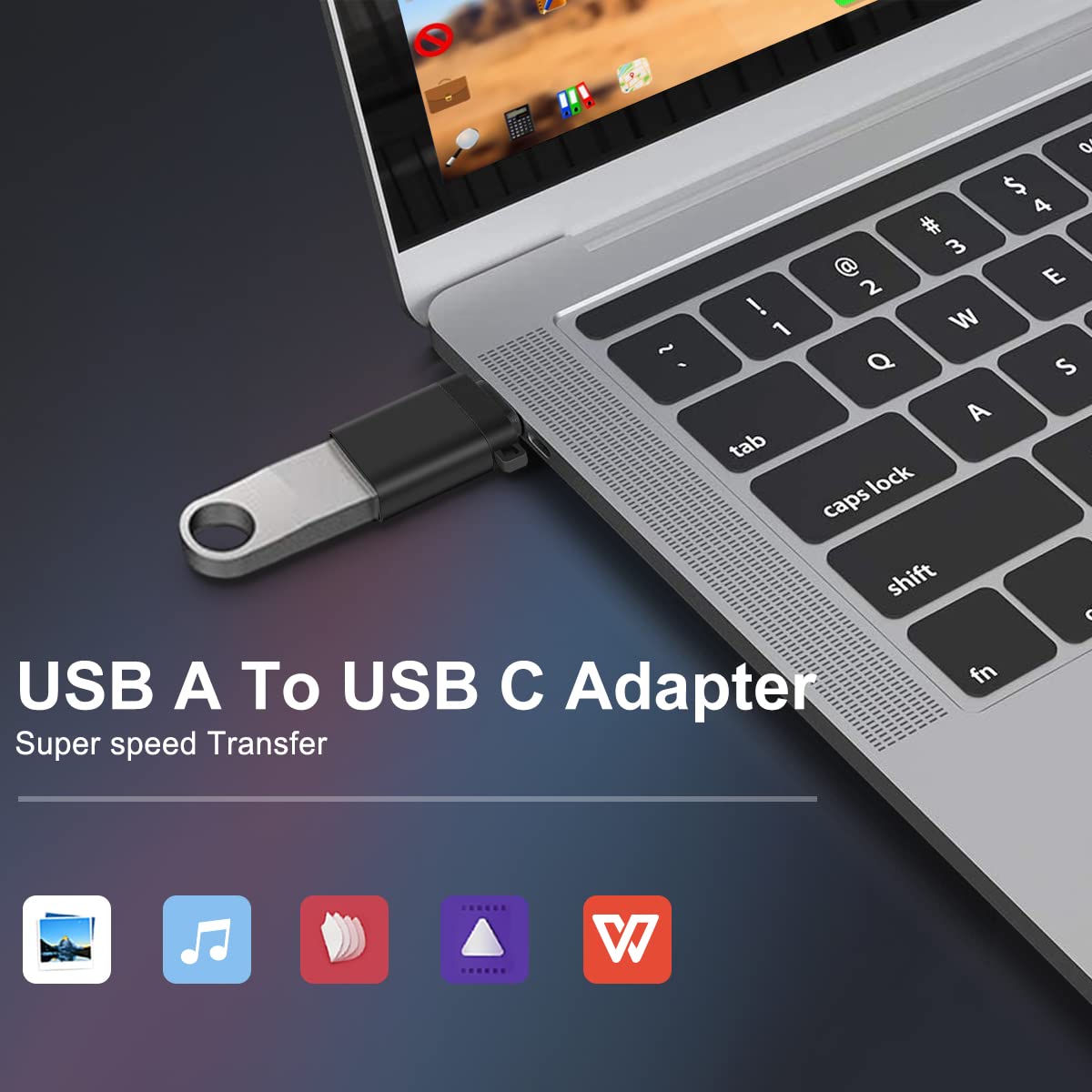 Bhskjsz Usb C Adapter 4Pack Micro Usb To Usb C Adapter Usb C To Usb A Usb C To Usb Converter Type C Adapter Otg Usb Type C Adapt