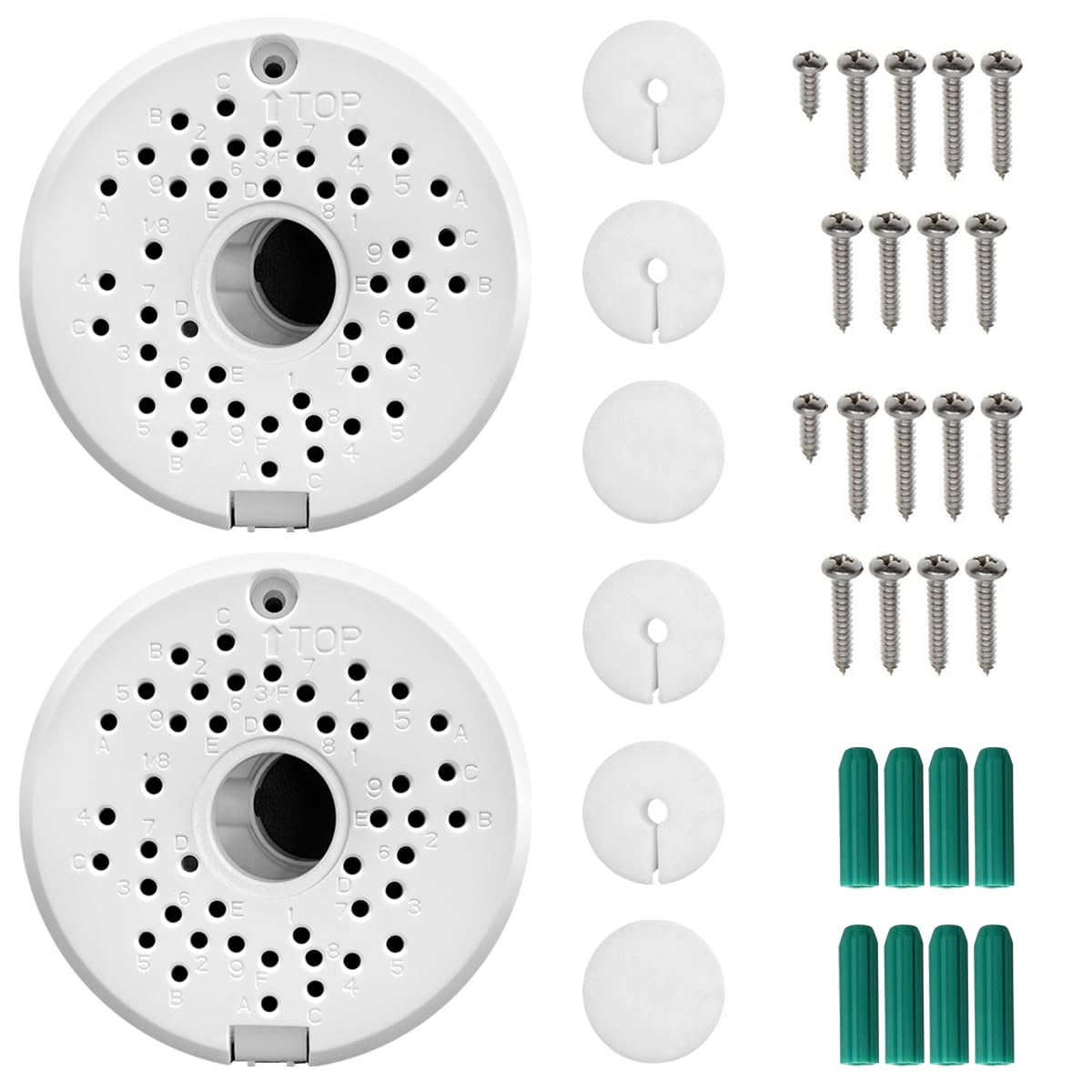 (Abs New) Security Camera Junction Box,Security Camera Bracket Outdoor,Plastic Waterproof Security Camera Mount Hide Cable Junction Box For Arlo Solar Panel Flip Cover Cable Cover