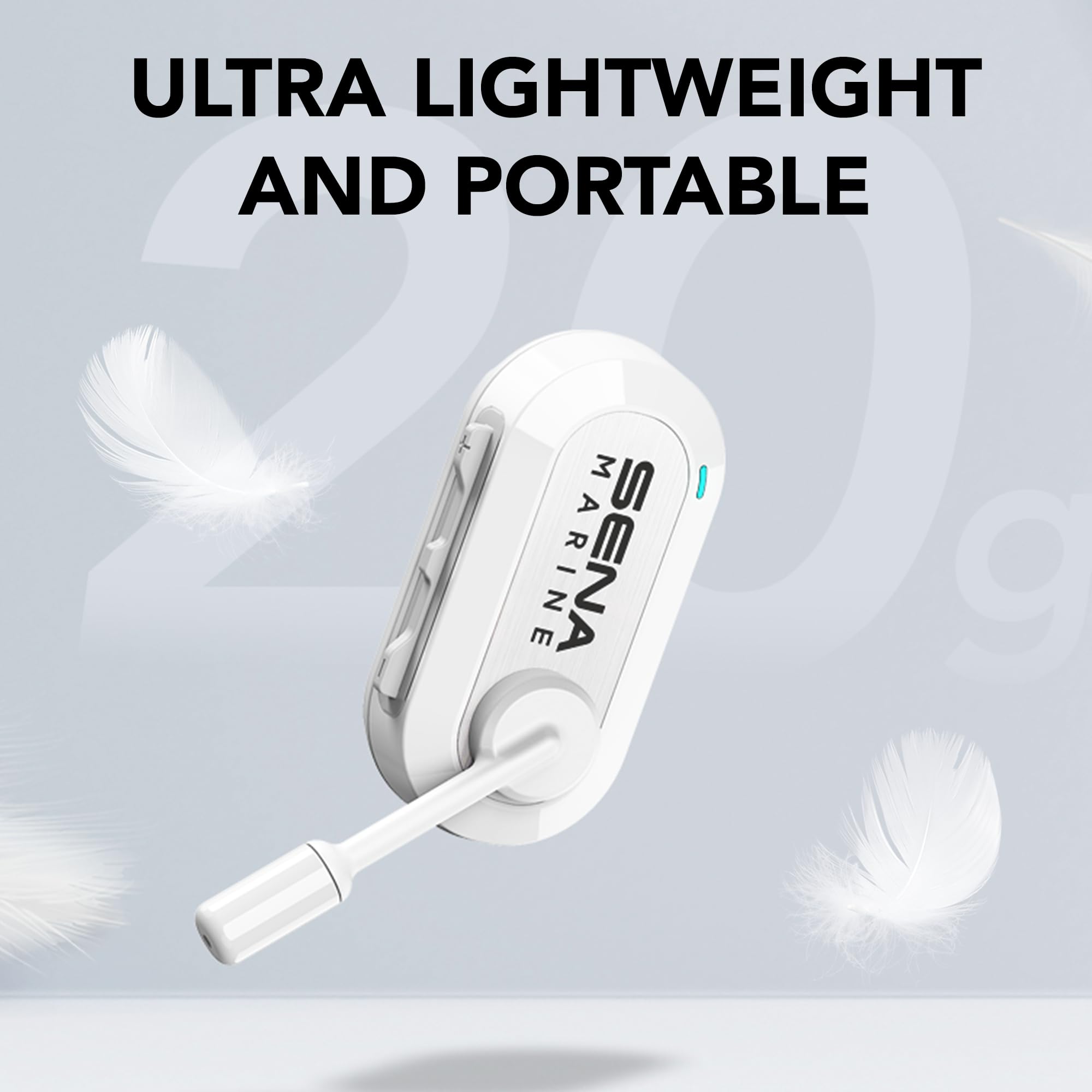 Sena Nautitalk Crew Compact Marine Mesh Communication, Dual Pack