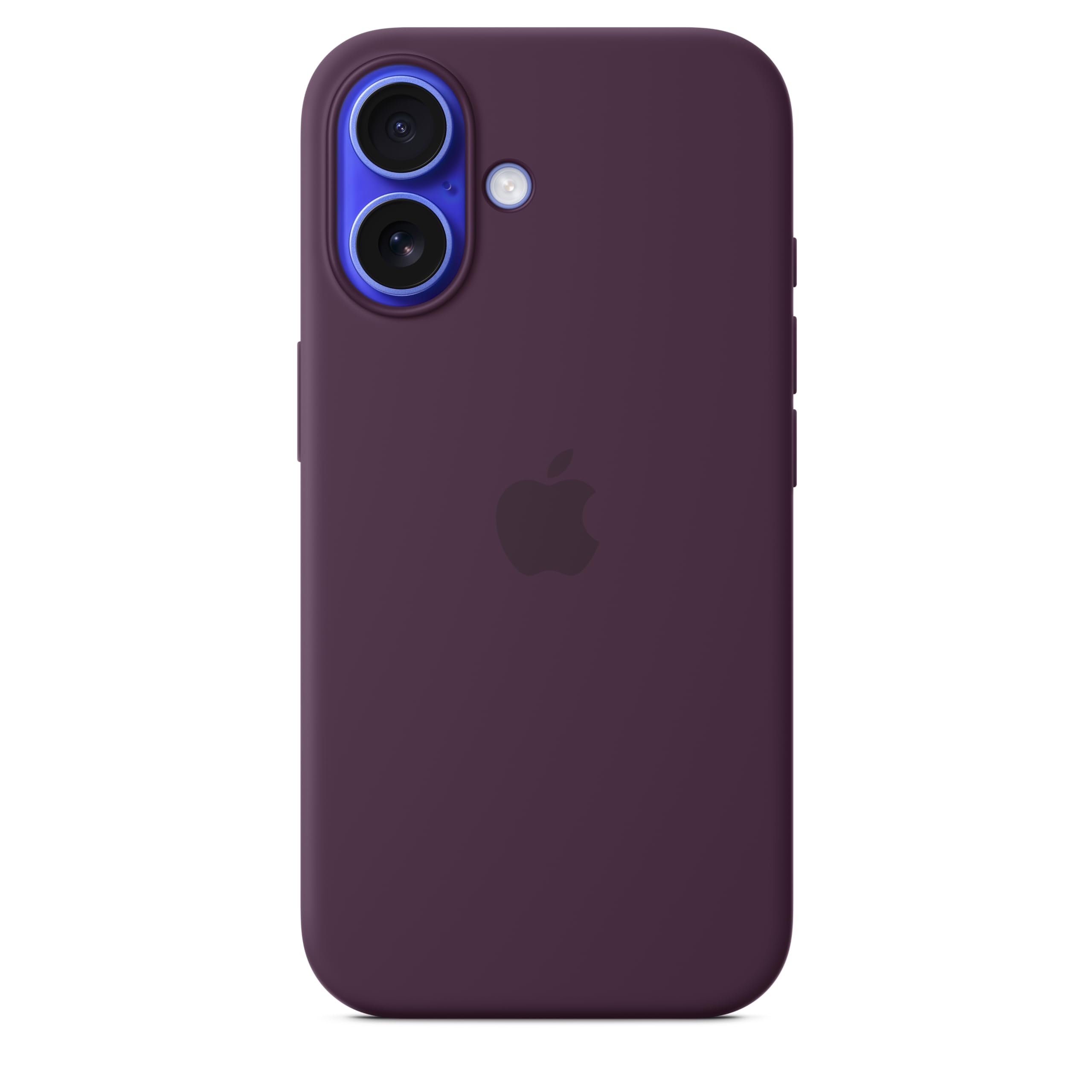 Apple Iphone 16 Silicone Case With Magsafe And Camera Control   Plum