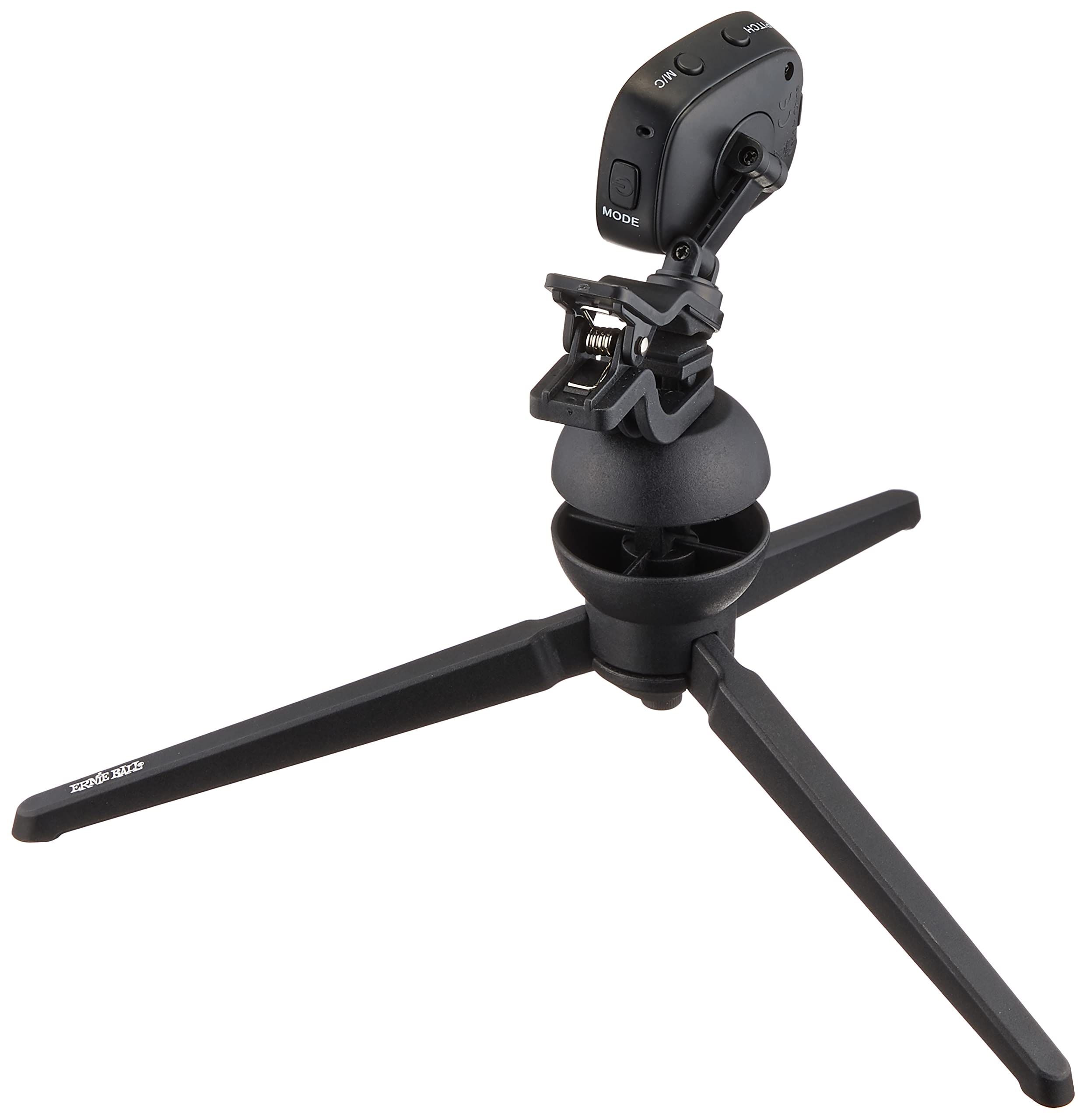 Ernie Ball Cradletune With Clip On Tuner And Tripod Neck Cradle