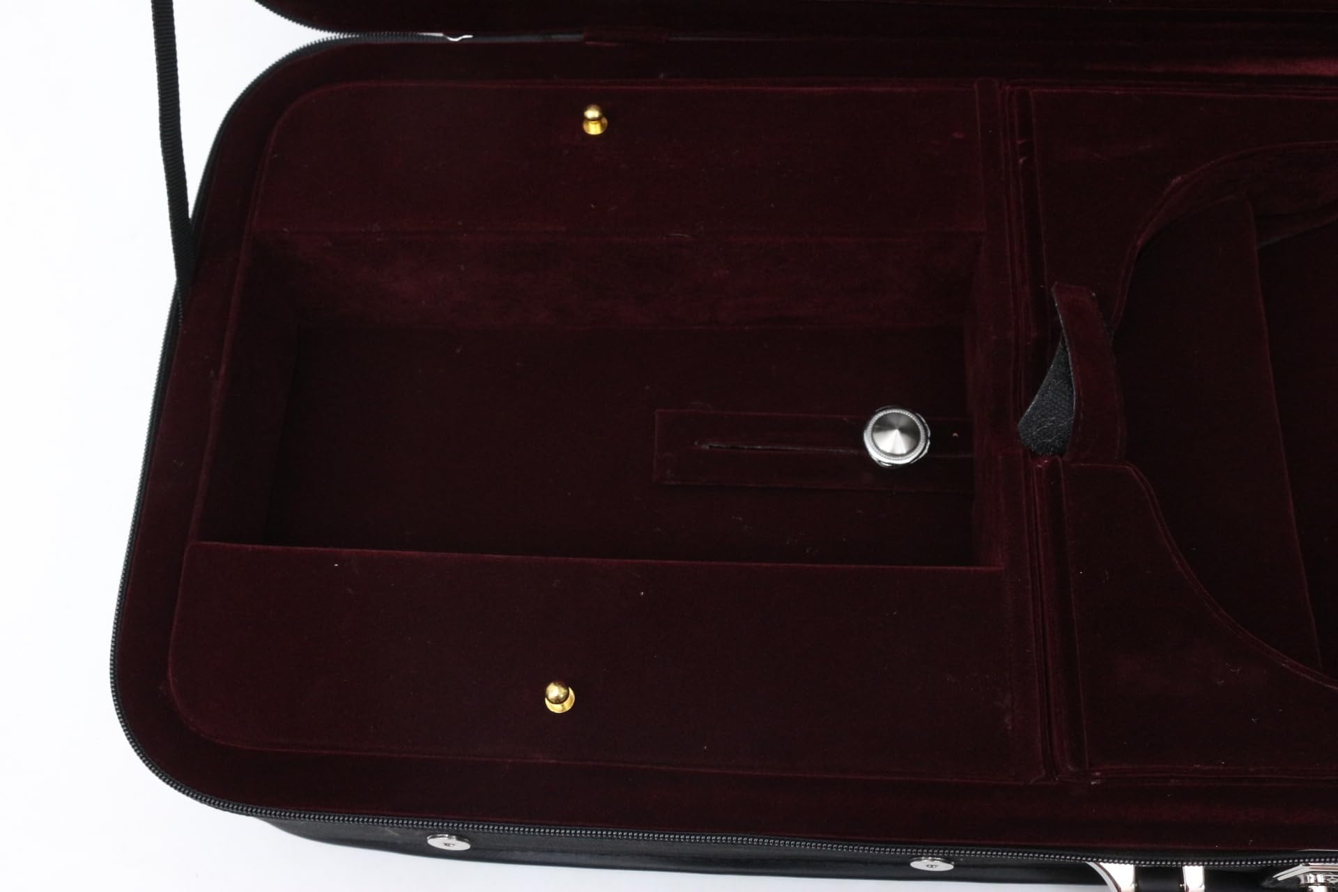 Vetimobato Adjustable 15 16.5 Inch Viola Case 16 Inch Hard Viola Box Composite With Neck Straps & Music Sheet Bag & 4 Bow Holder