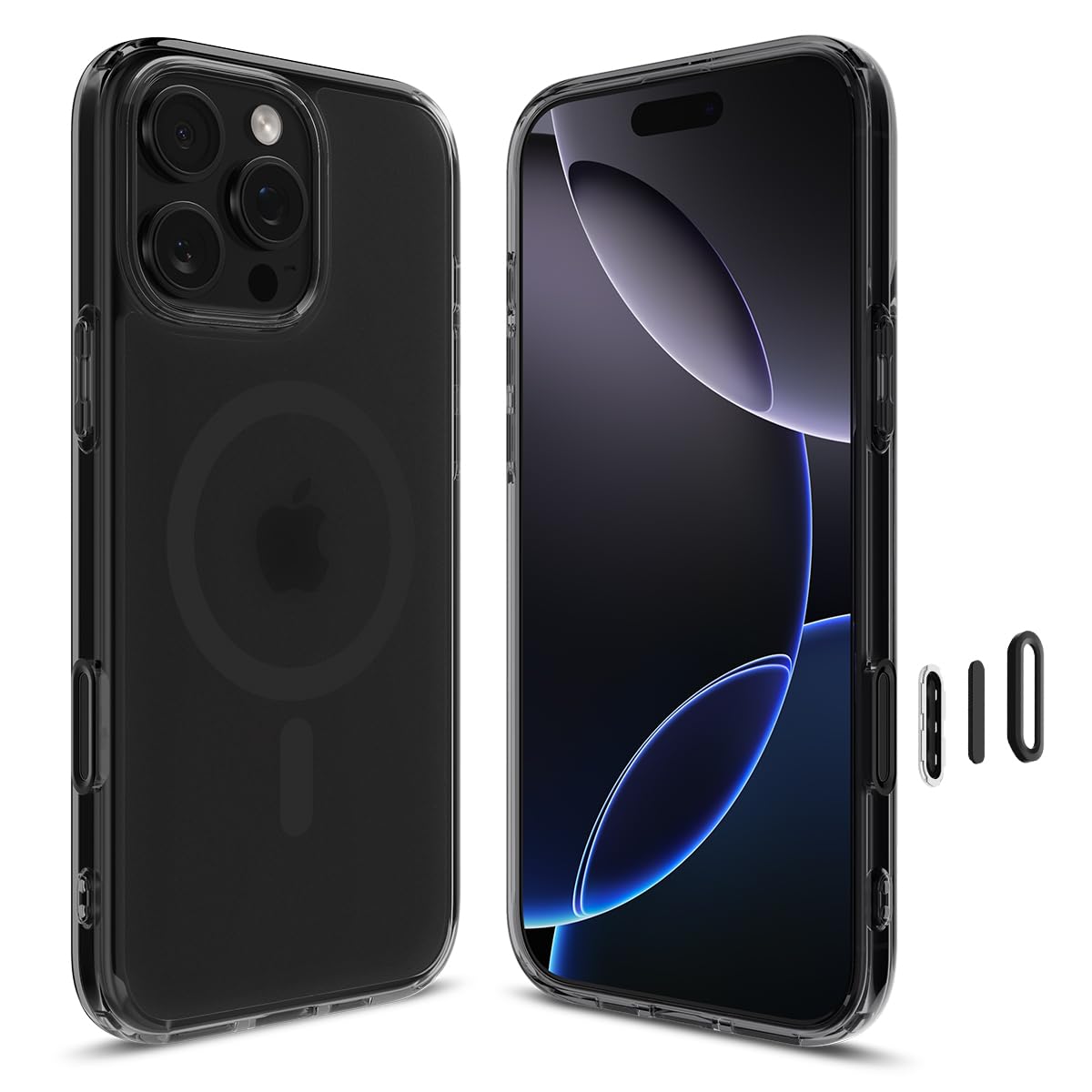 Spigen for iPhone 16 Pro, Ultra Hybrid T MagFit [Camera Control Button] [Compatible with Magsafe] - Frost Black
