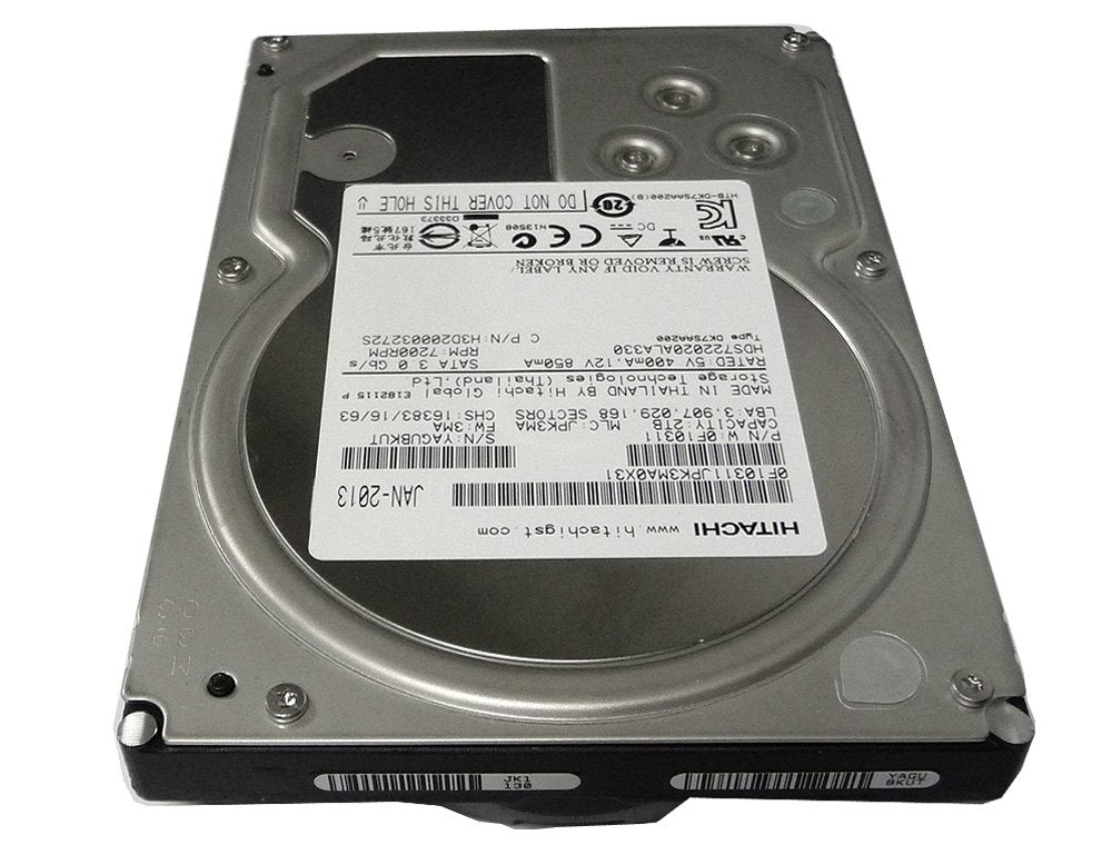 Hitachi 0F10311 2.0Tb Sata 3.0Gb/S 3.0 7200 Rpm 32Mb Buffer Hard Drive Bulk