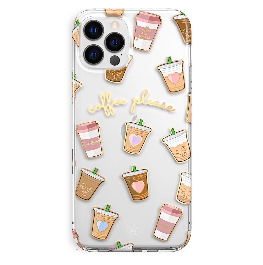 Velvet Caviar Clear Case For Iphone 12 Pro Max [8Ft Drop Tested] (Coffee)