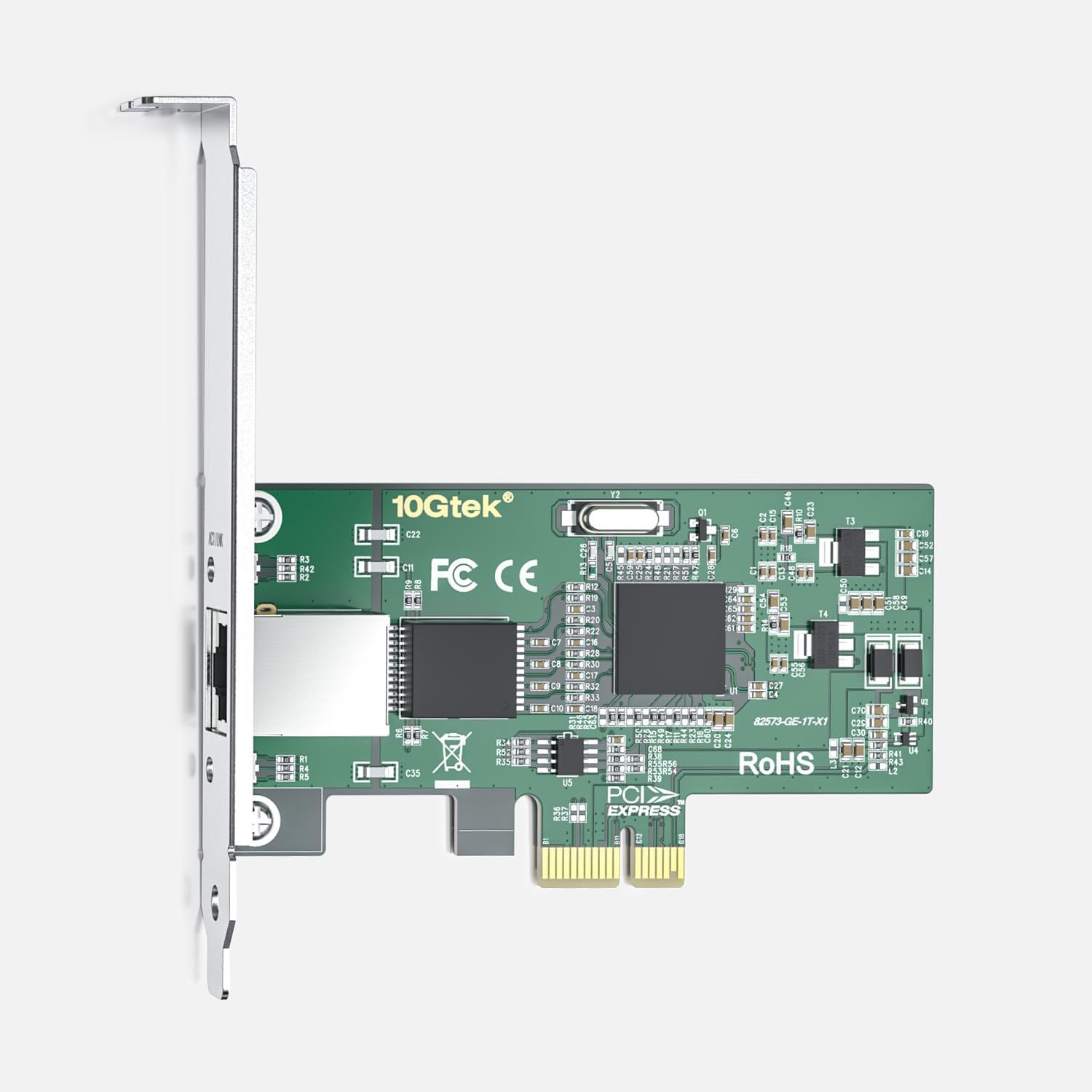 Ipolex 1.25G Gigabit Ethernet Pci Express Network Card(Nic), With Intel 82573 Controller, Single Rj 45 Port, Support Windows Ser