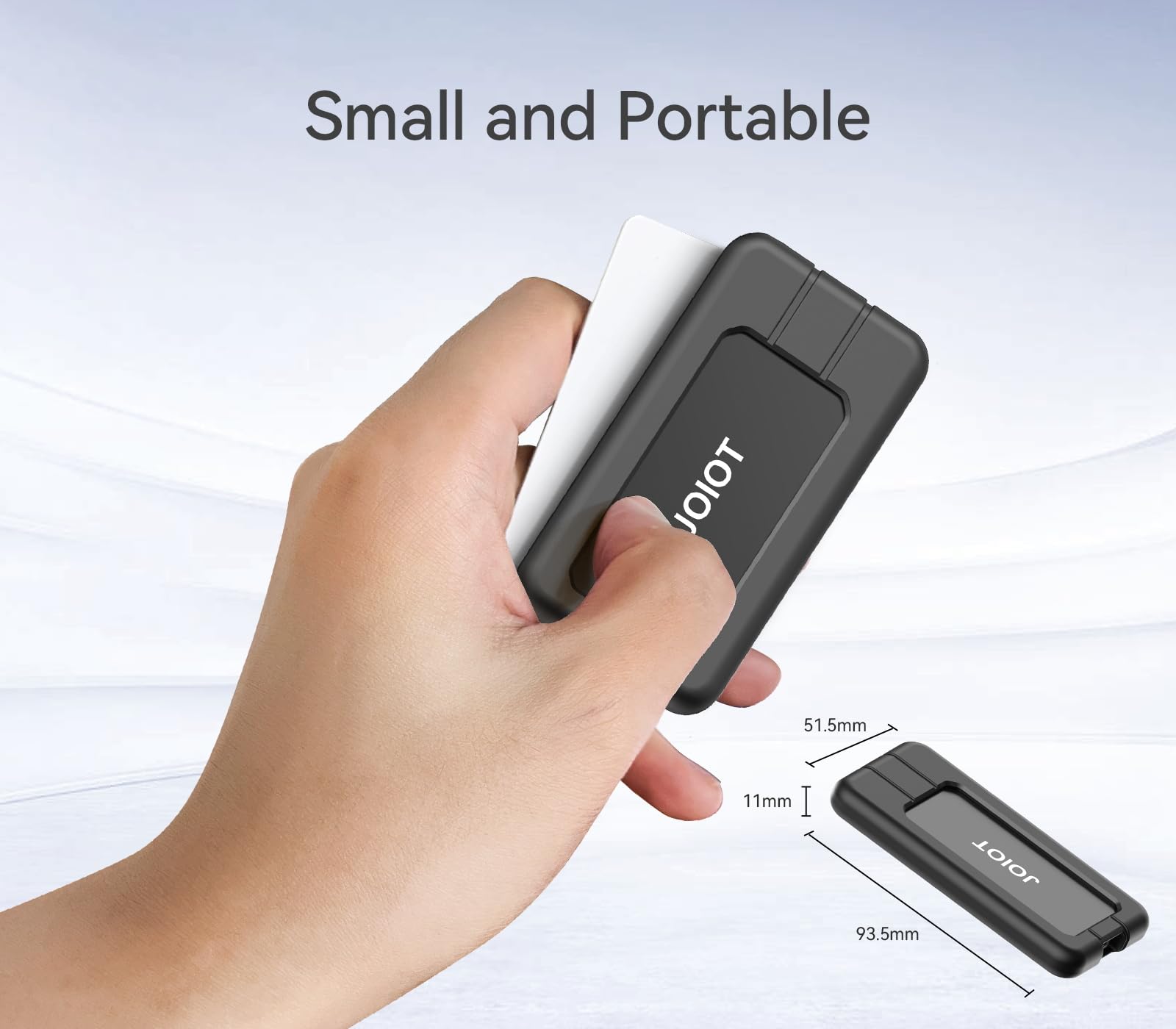 Joiot 1Tb Portable Ssd Up To 2000Mb/S Usb C Usb 3.2 Gen 2X2 External Ssd With Protective Case Shockproof Type C External Solid S