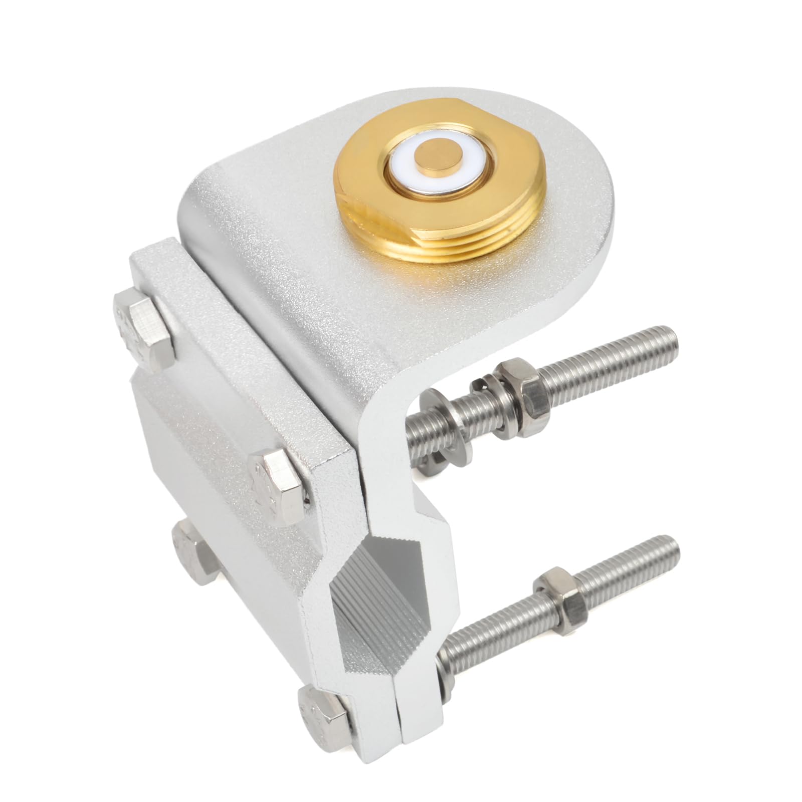 Hyshikra Universal Roll Bar/Mirror Mounting Bracket, Aluminum Anti Corrosion Antenna Mount For Nmo Mobile Outdoor Base Antenna W